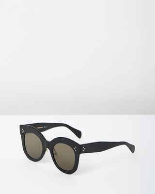 CELINE Women\'s 41443/S 50mm Black Sunglasses Vintage Celine Sunglasses - CL41443/S (0GQQS) – Good See Co main image 3