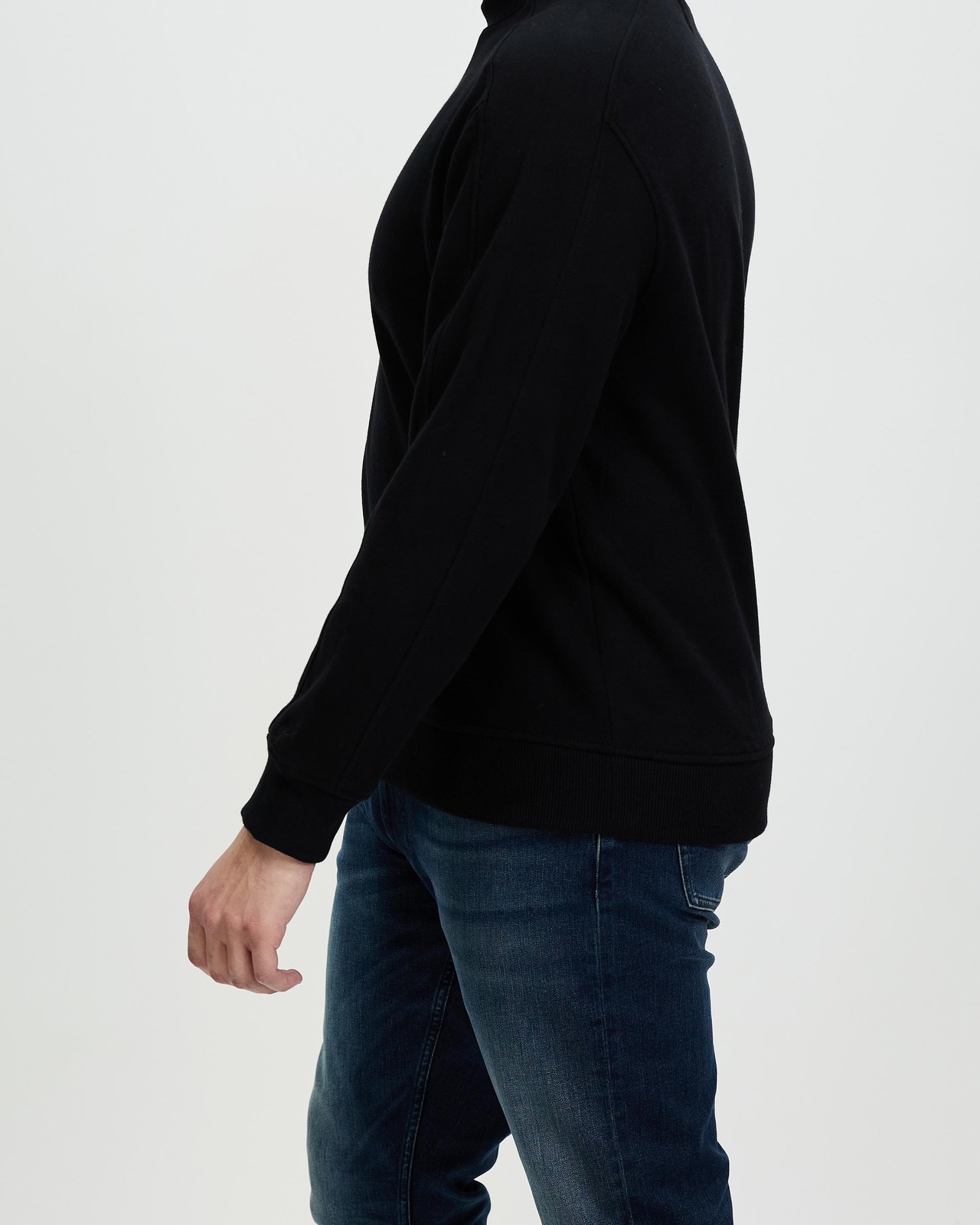 Micro Branding Crew Neck