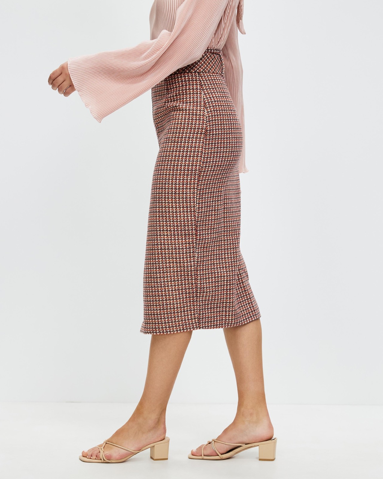 Briley Belted Midi Skirt