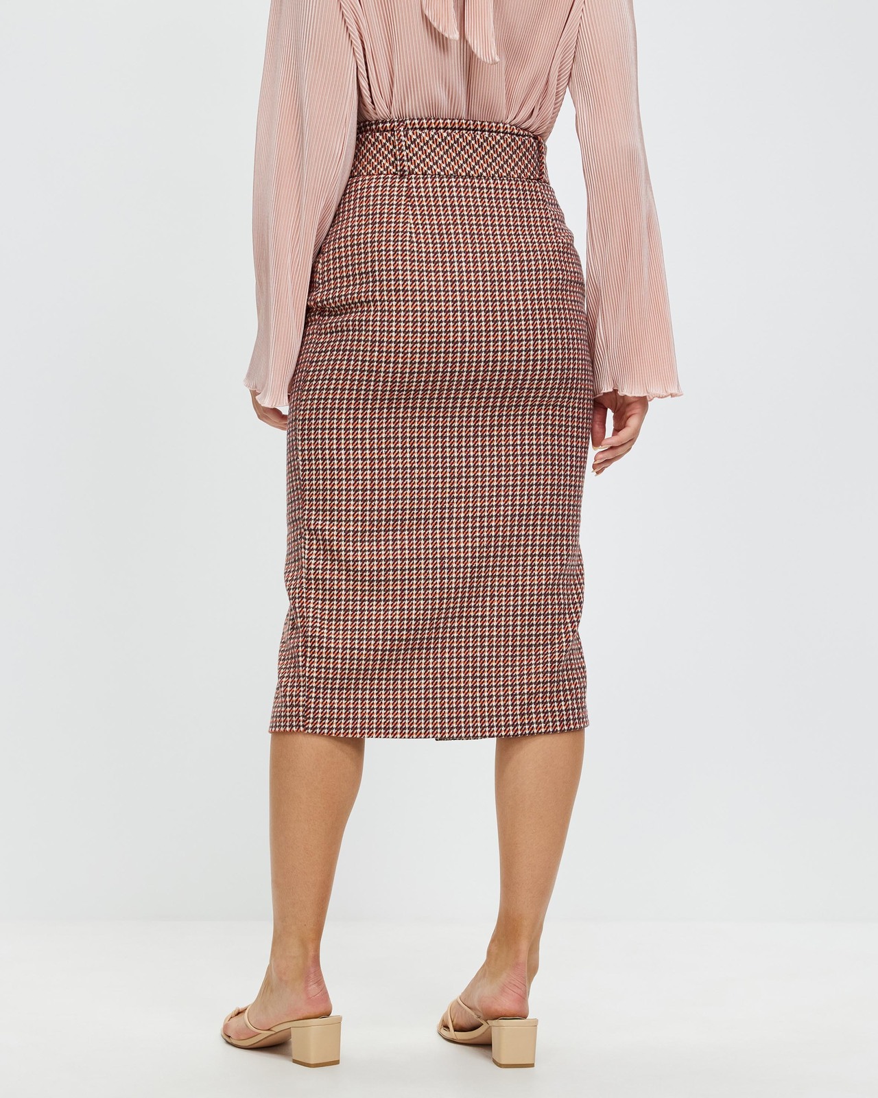 Briley Belted Midi Skirt