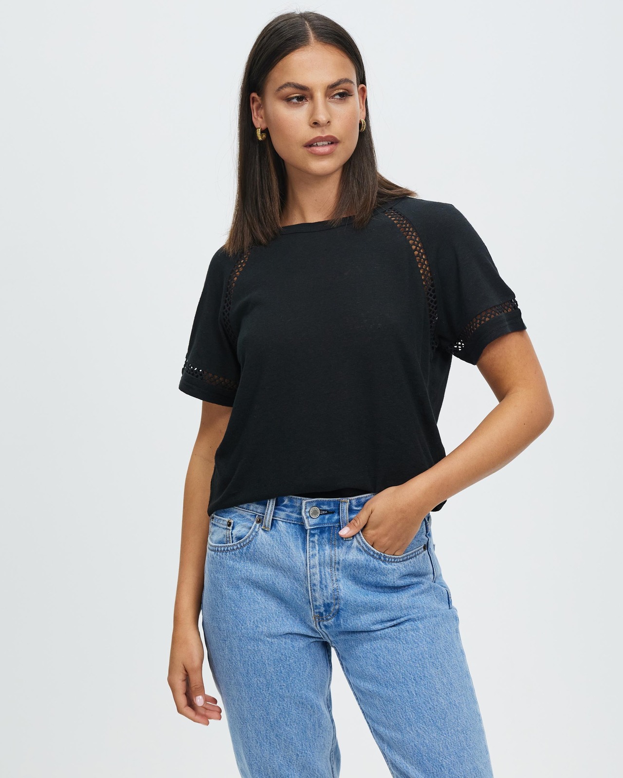 Alex Linen Blend Tee
