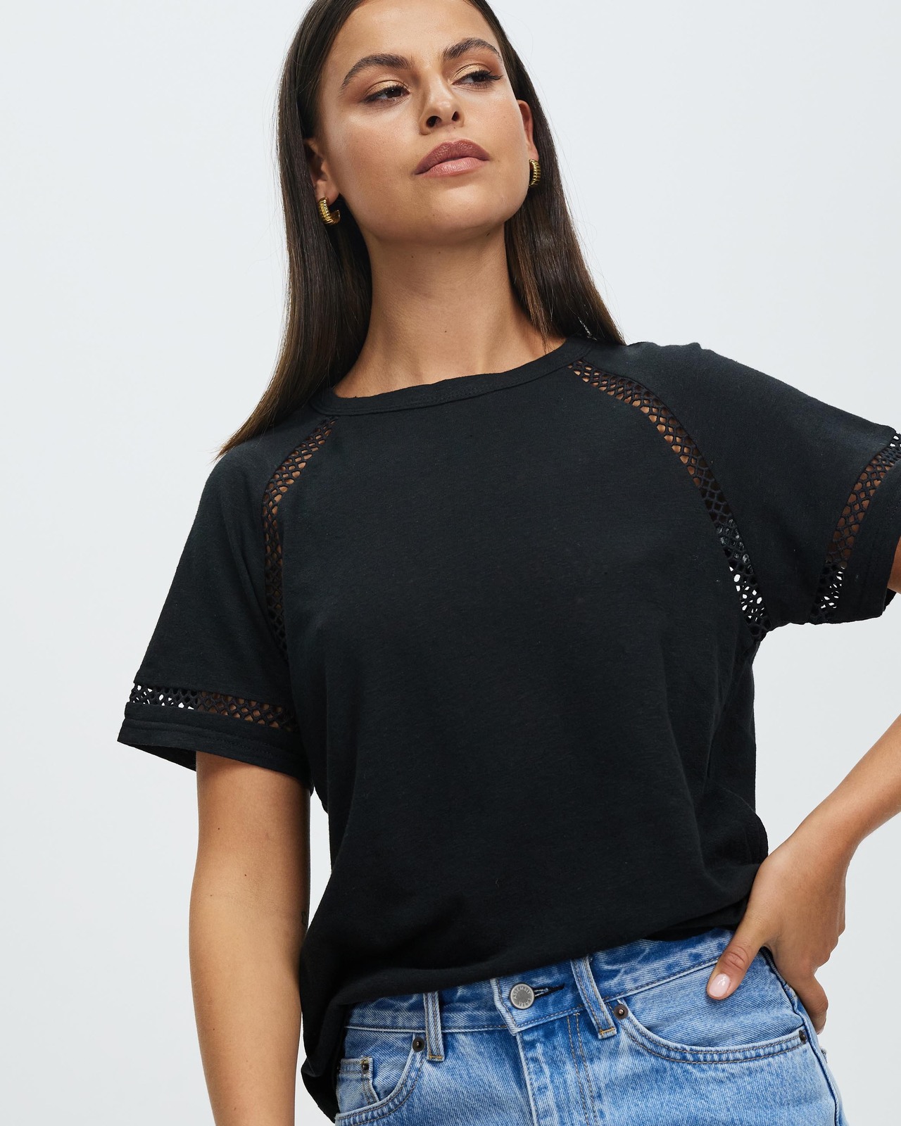 Alex Linen Blend Tee