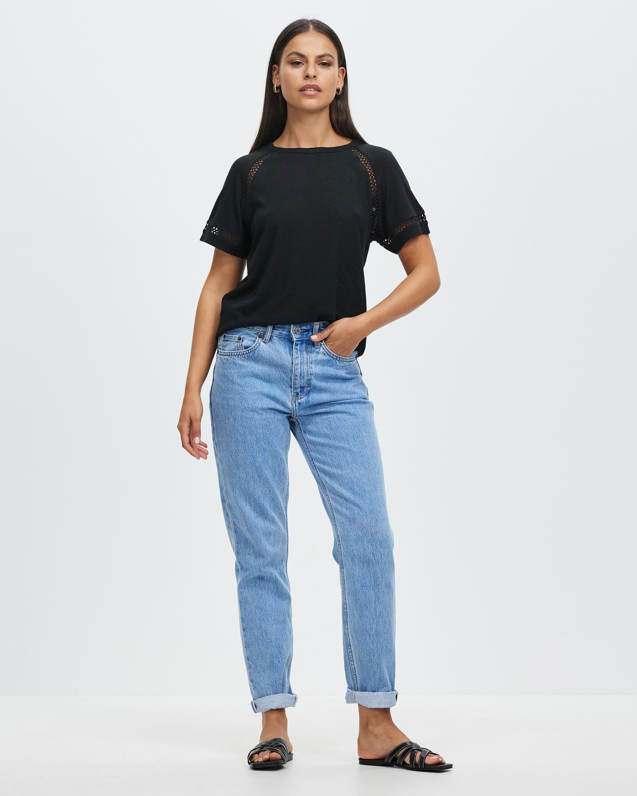 Alex Linen Blend Tee