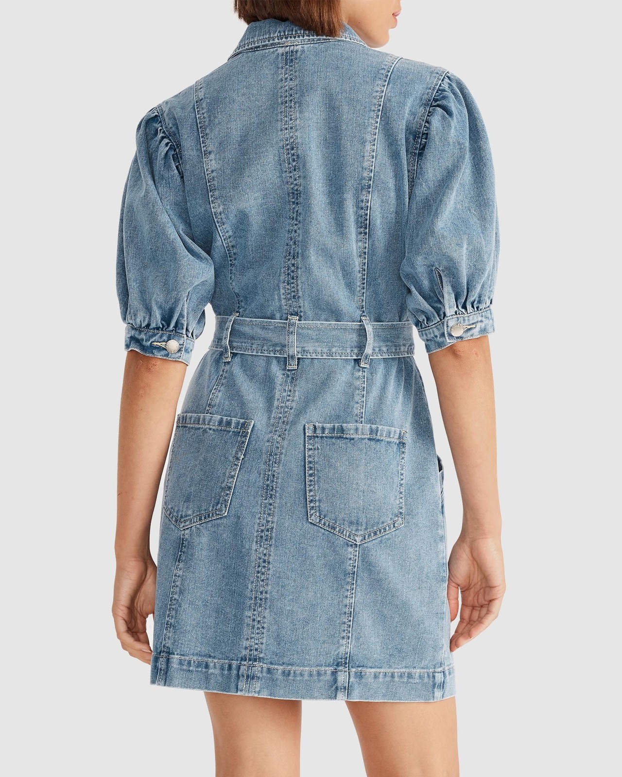 Echo Denim Mini Dress