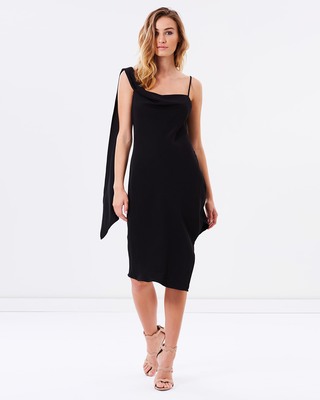 knee length dresses for ladies Elara Keepsake Midi Dress