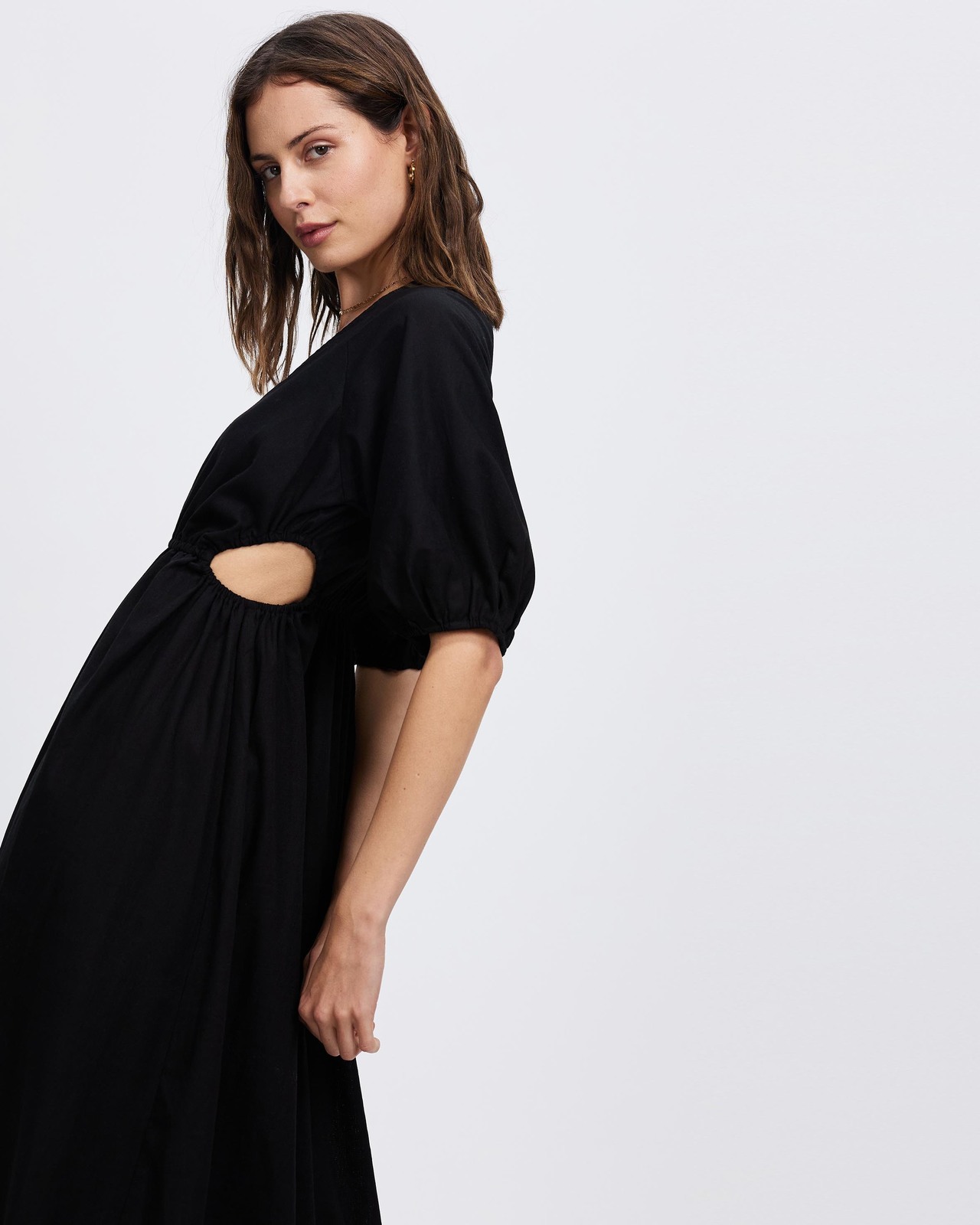 Matilda Linen Blend Midi Dress