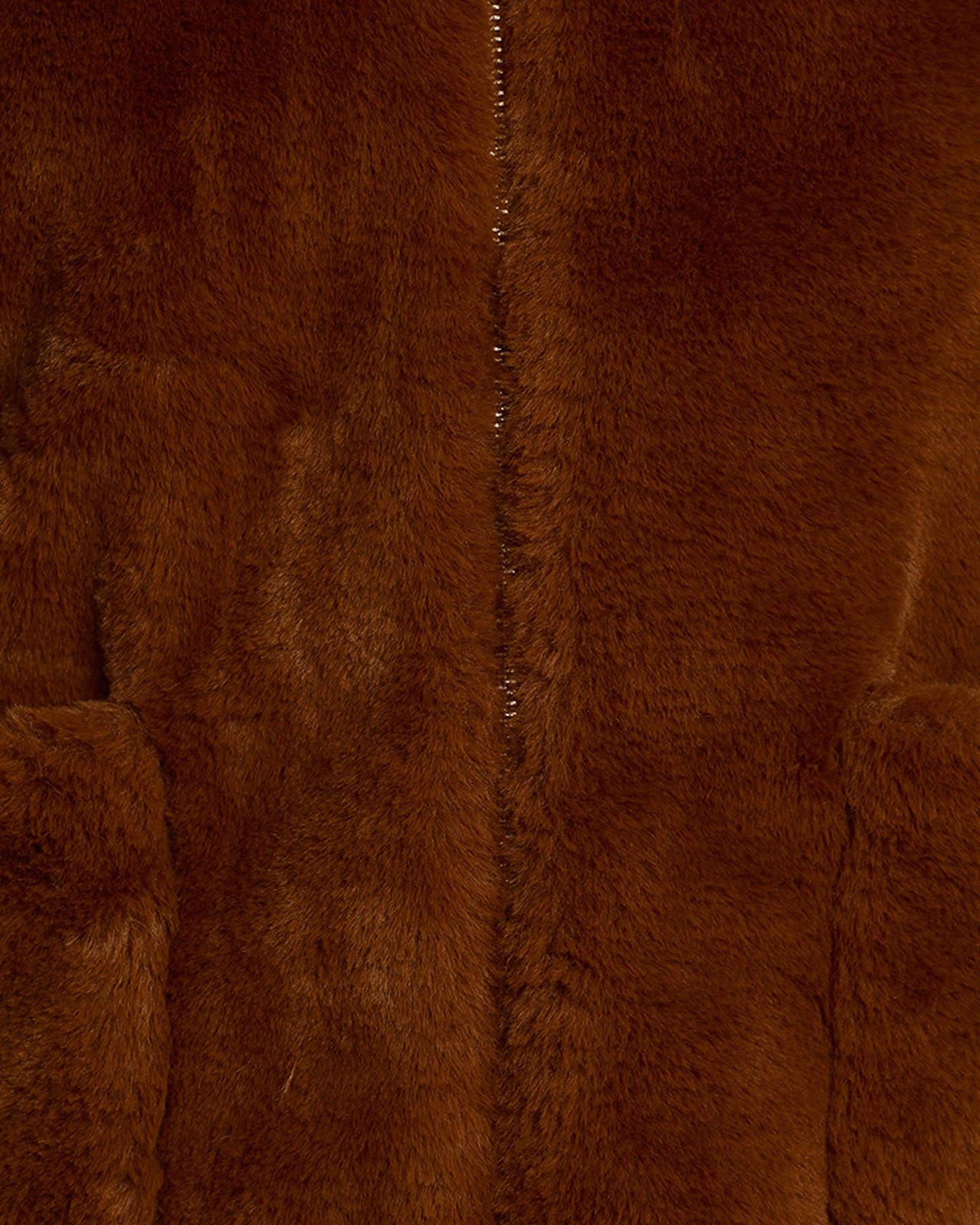 Jackie Zip Faux Fur Jacket