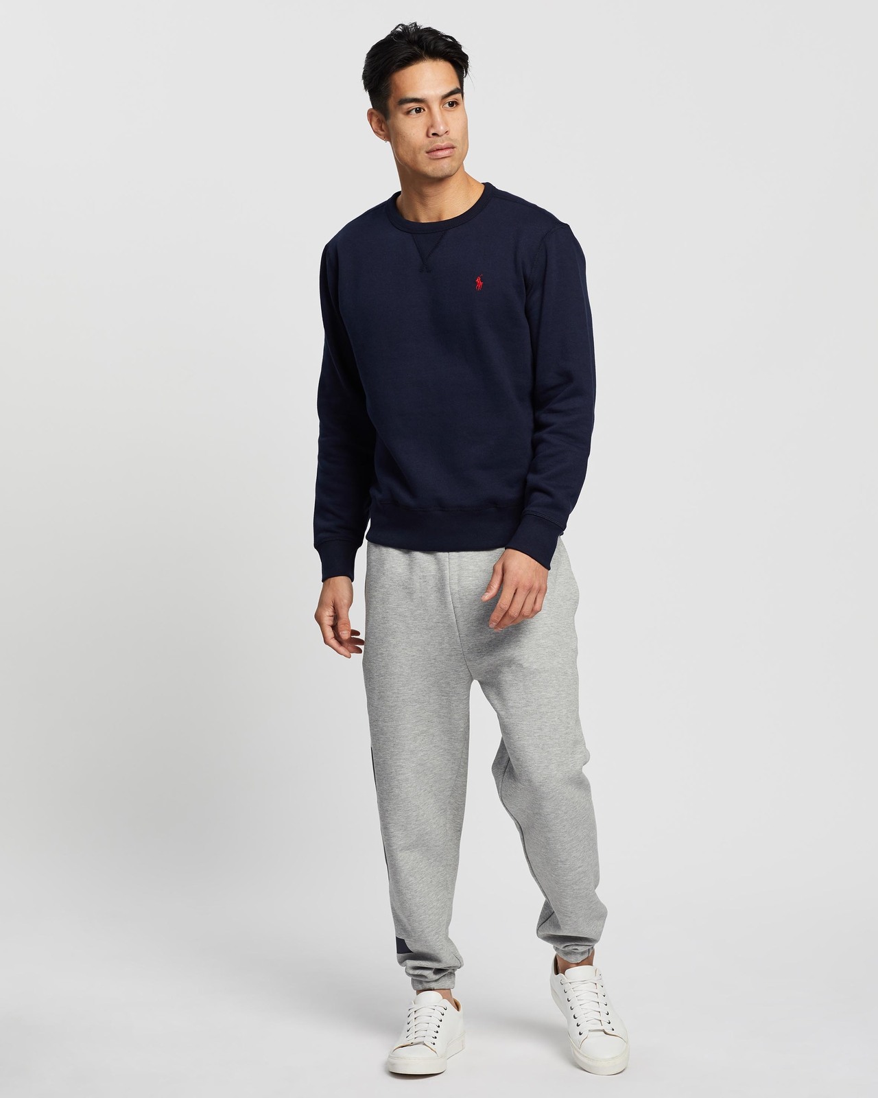 Embroidered Logo Sweater