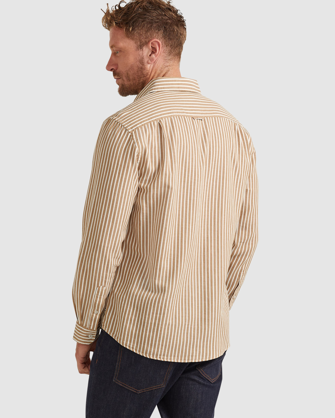 Tucker Linen Cotton Stripe Shirt