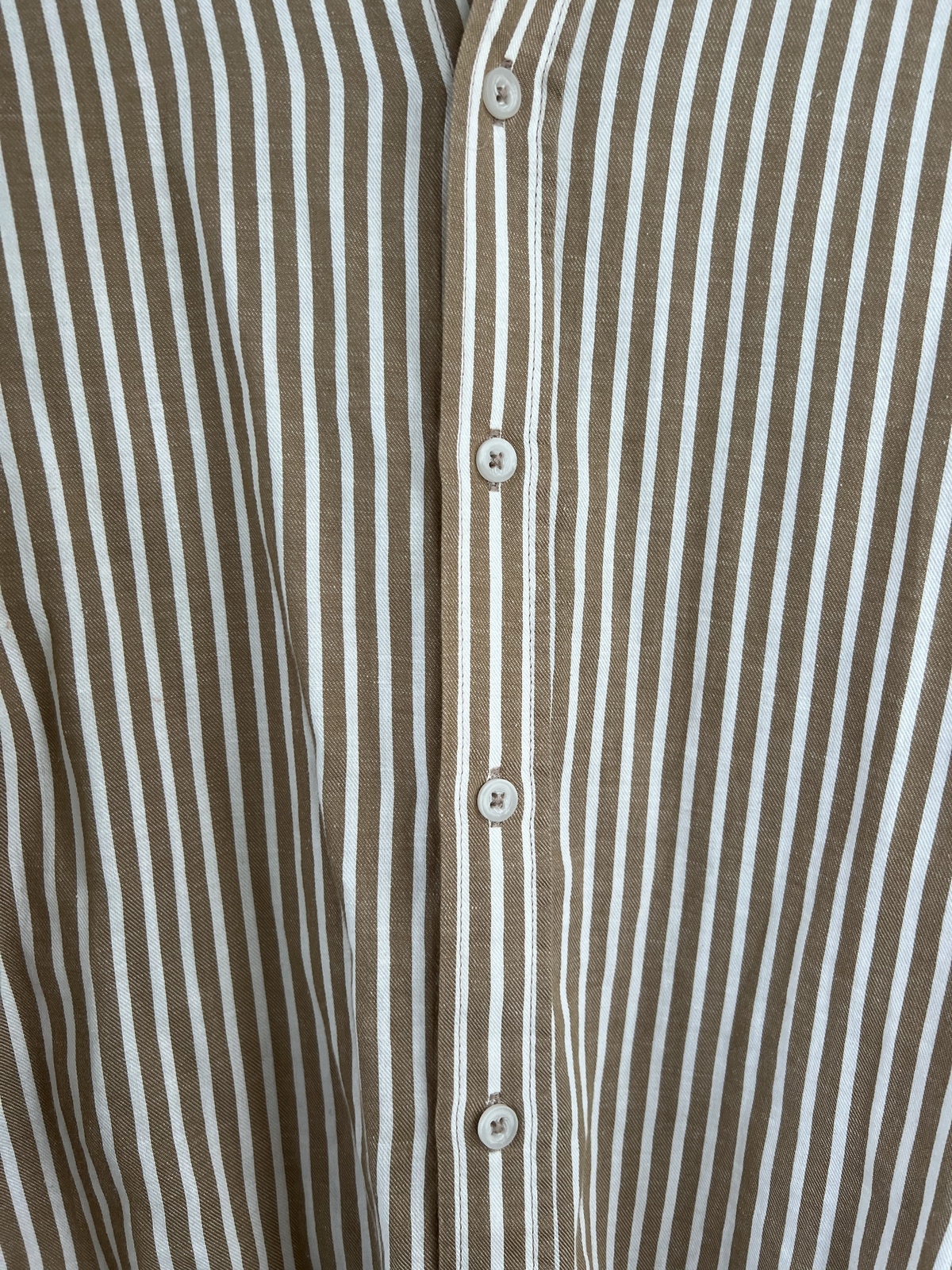 Tucker Linen Cotton Stripe Shirt