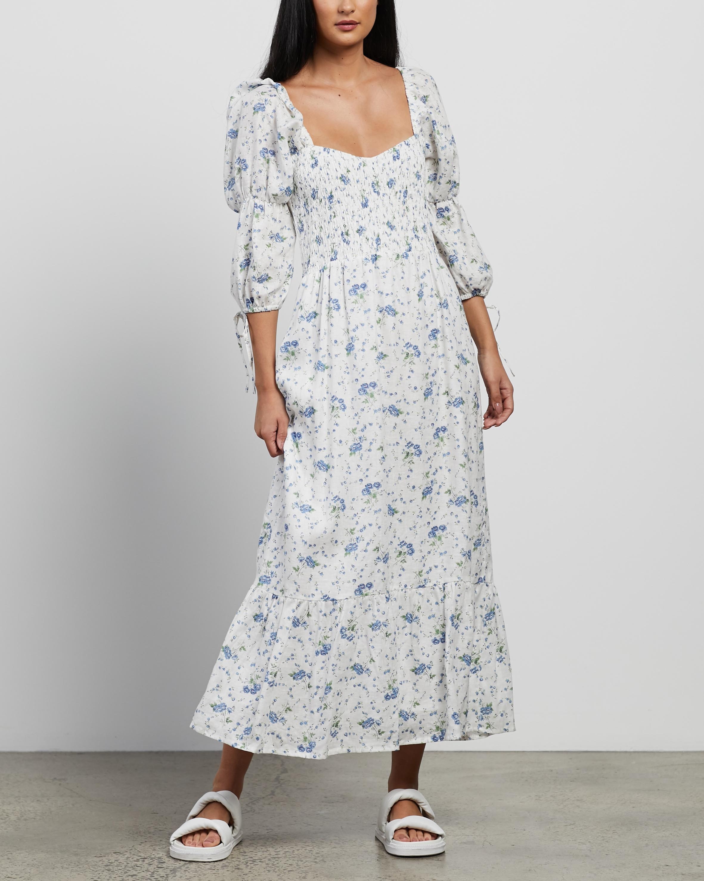 faithfull the brand juniper midi dress Faithfull the Brand - Jamie Midi Dress