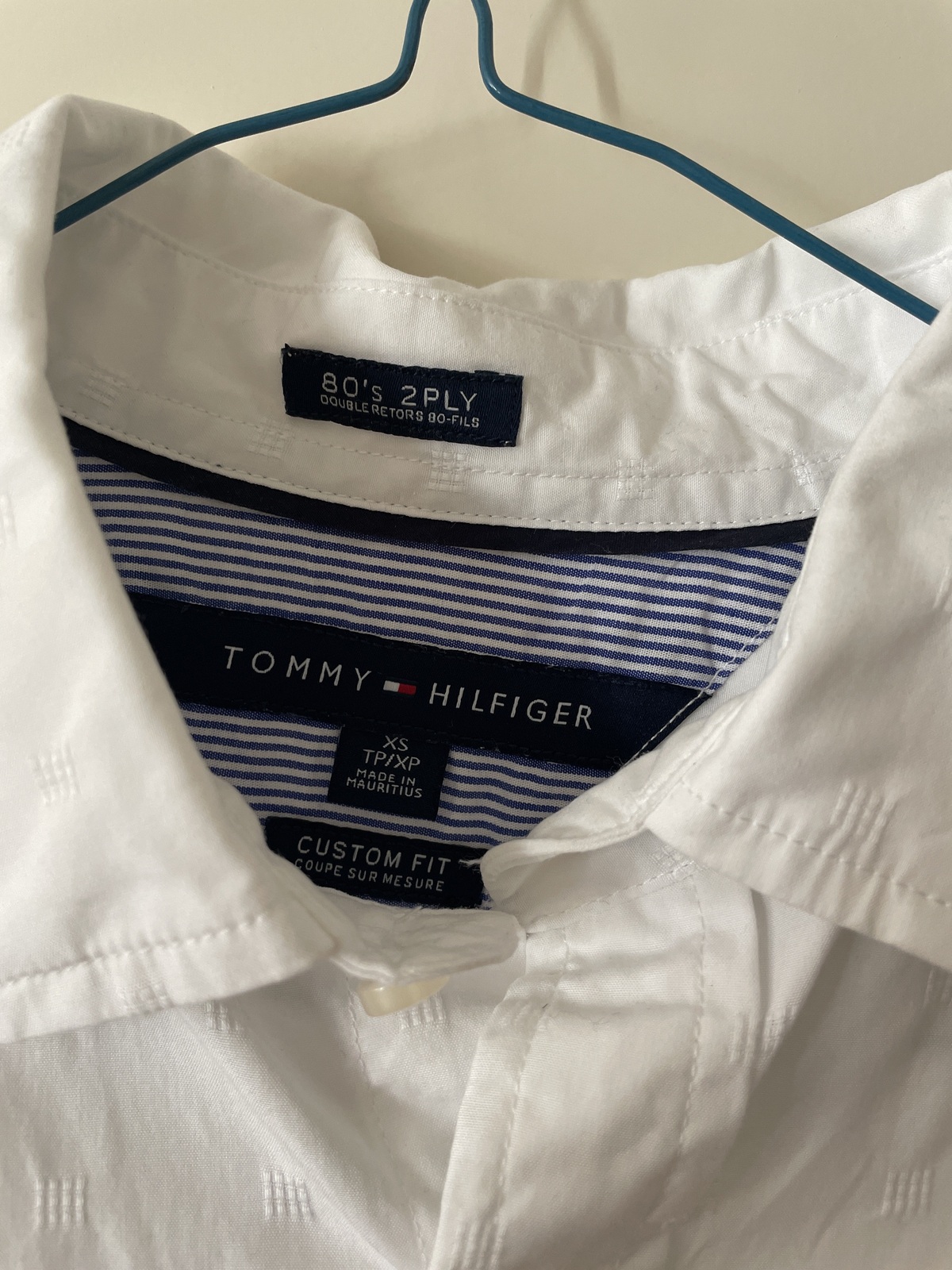 white shirt