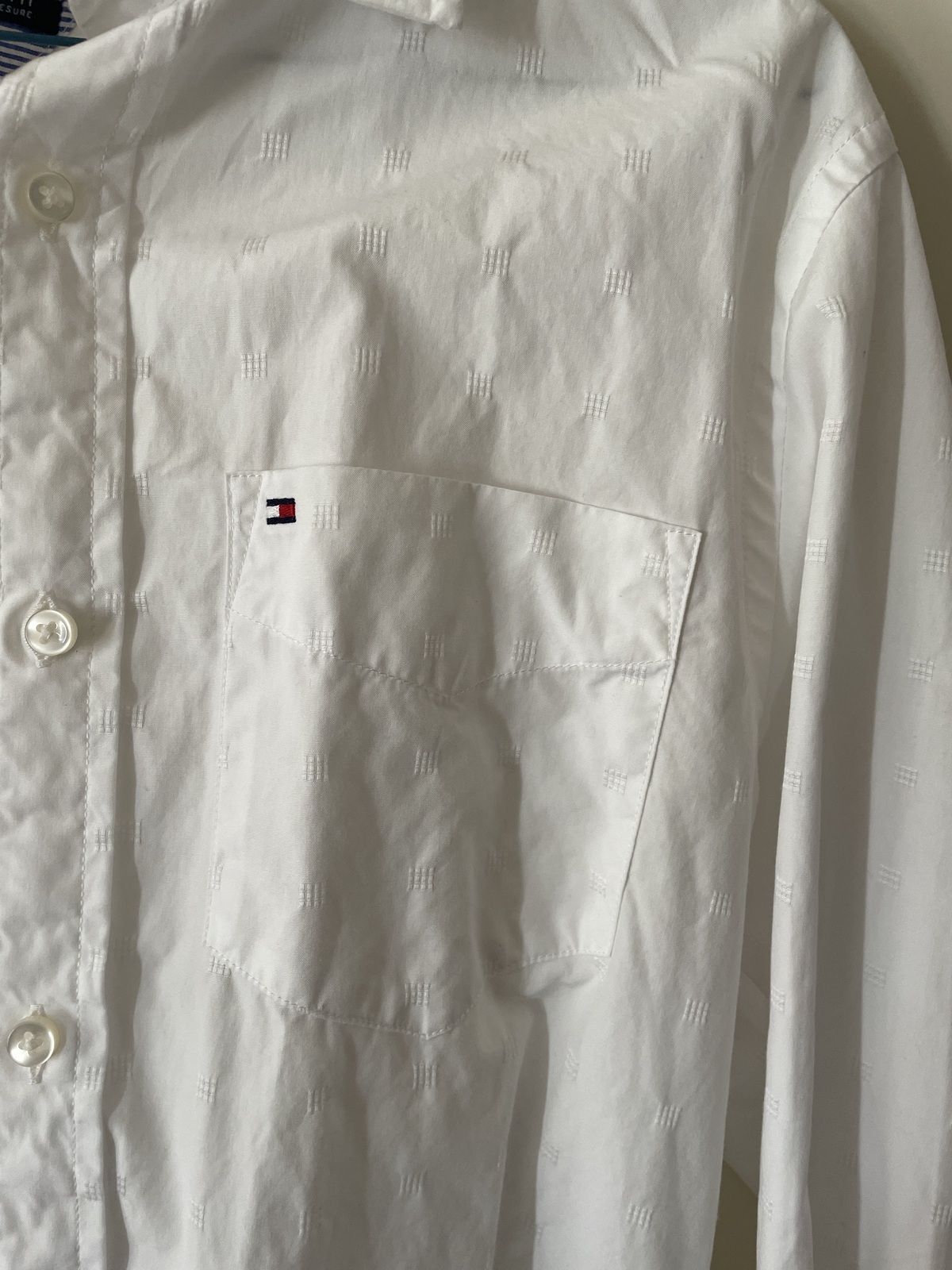white shirt