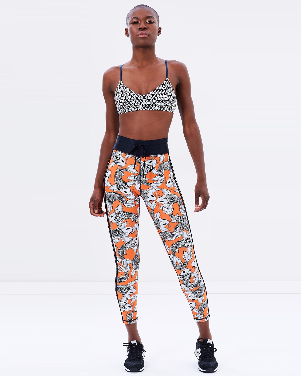 Sea Of Koi Midi Pants