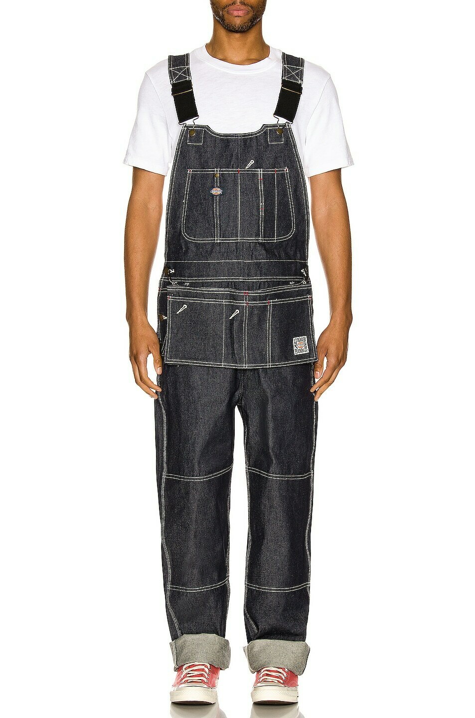Dickies Women's Bib Overall 100% Cotton Denim with ScuffGard, White, XX-Large : Buy Online at Best Price in KSA - Souq is now