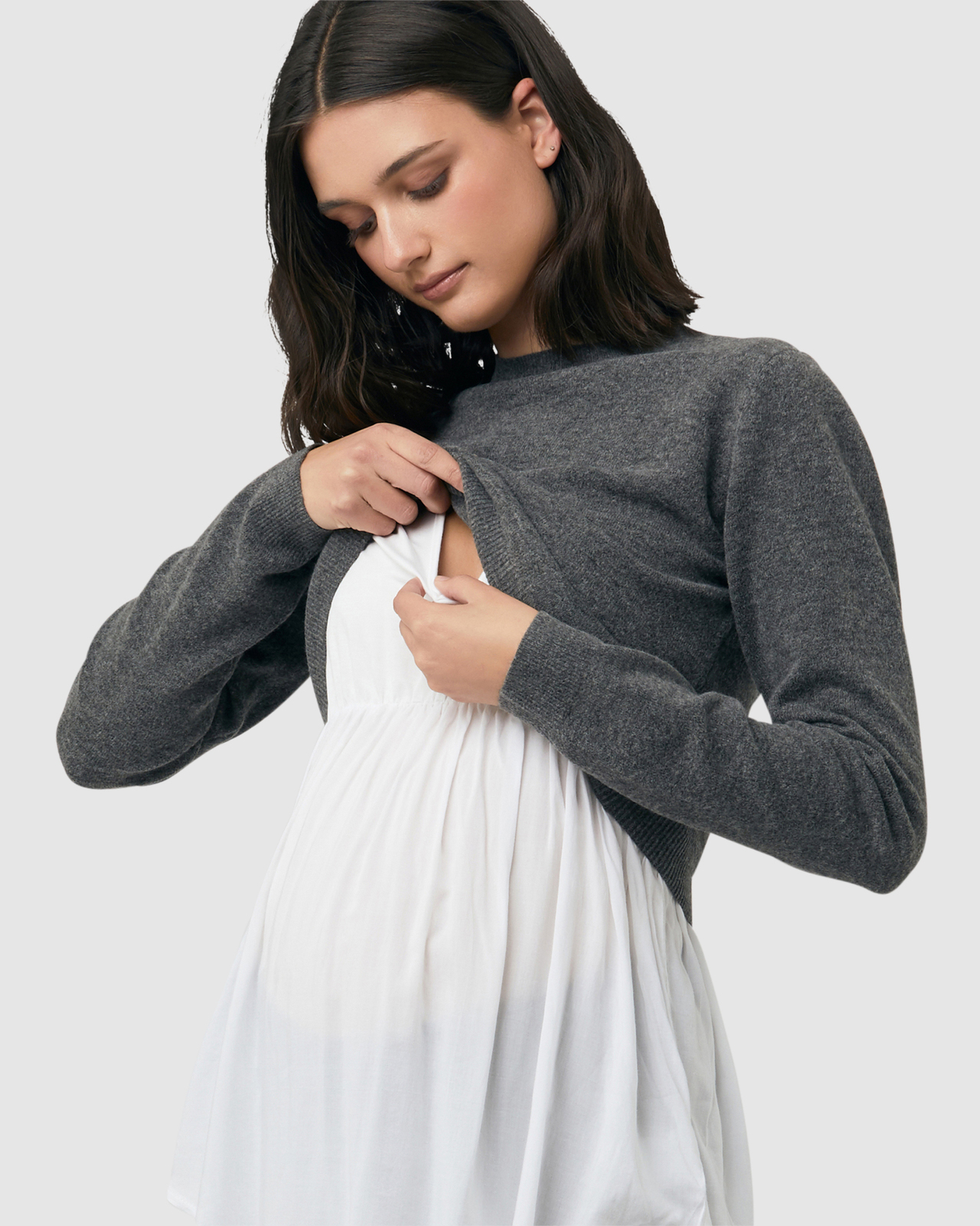 Sandy Detachable Nursing Knit