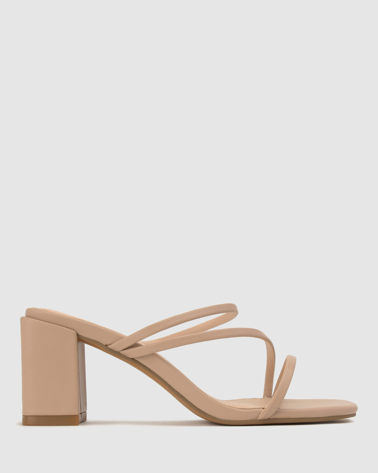 Wide Fit Lilly Square Toe Mules AirRobe