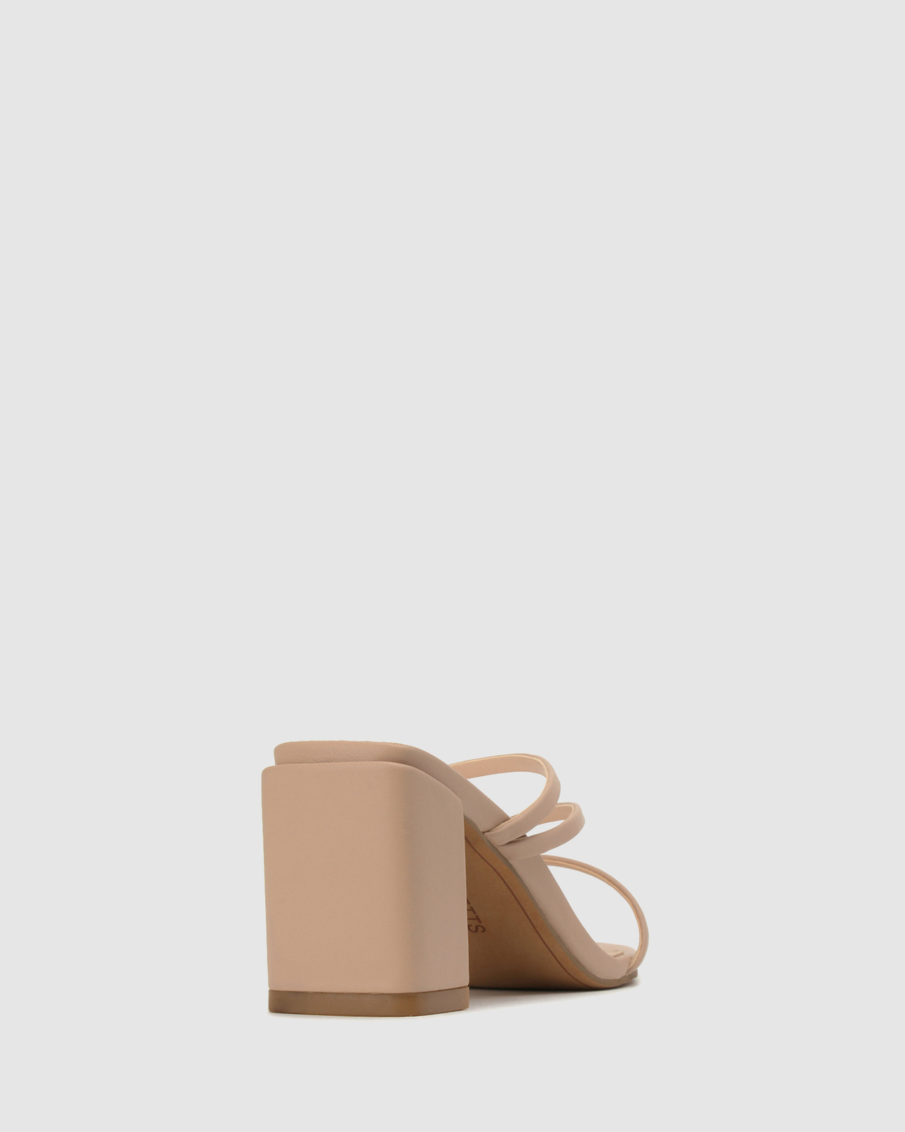 Wide Fit Lilly Square Toe Mules