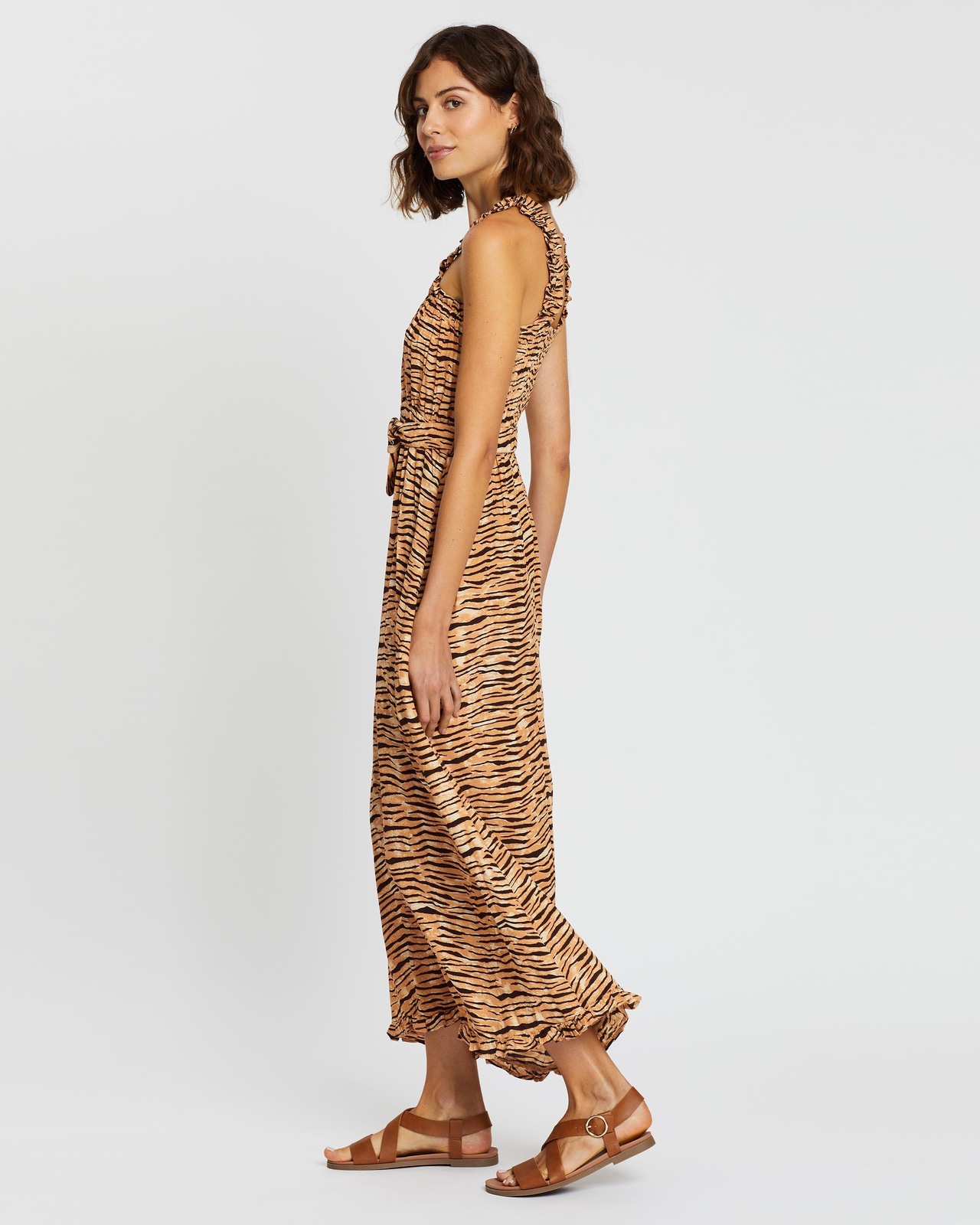 buy midi dress online Chic White Midi Dress