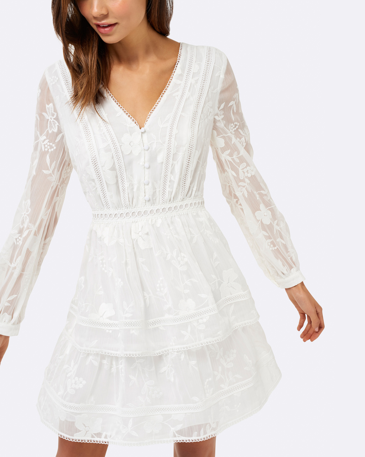 sachin and babi light blue dress Plus Size Formal Dresses – Camille La Vie main image 1