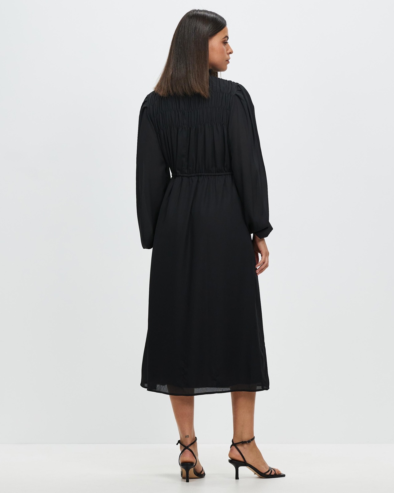 Carson Smocked Midi Dress