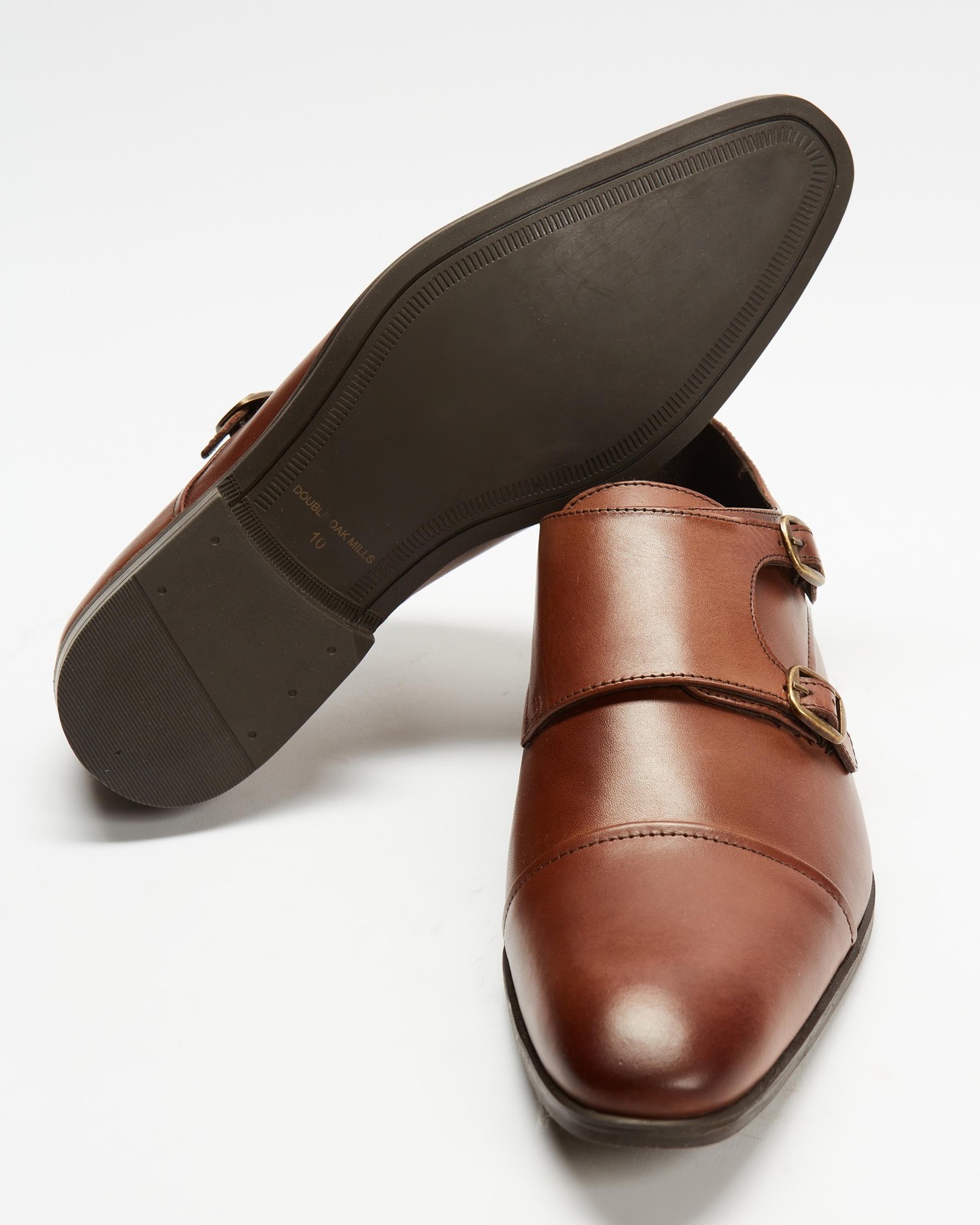 Leather Monk Shoes