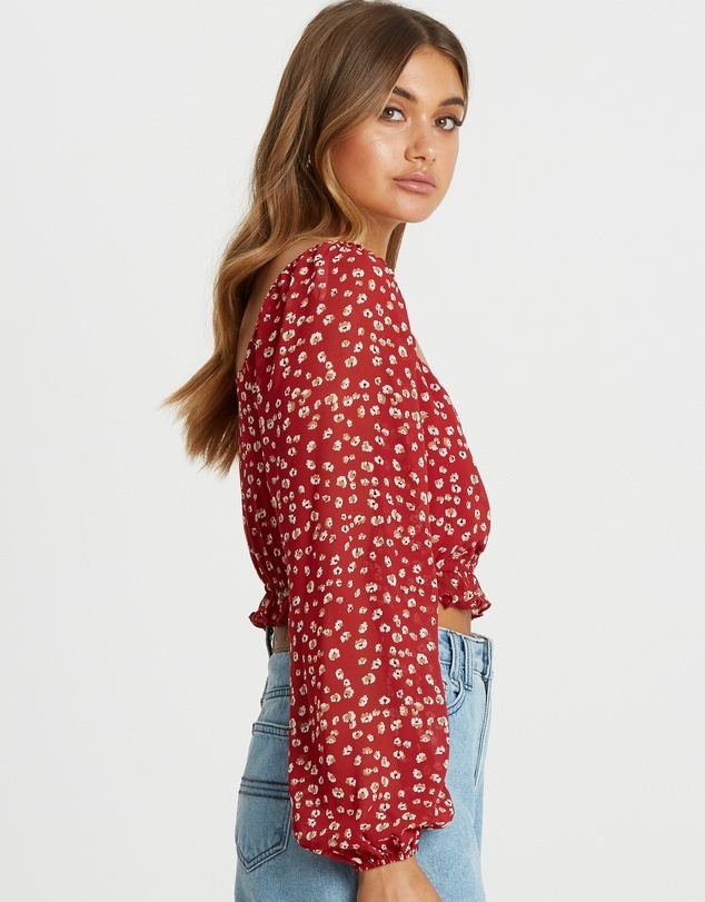 Olivia Frill Top