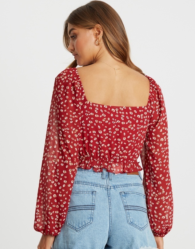 Olivia Frill Top