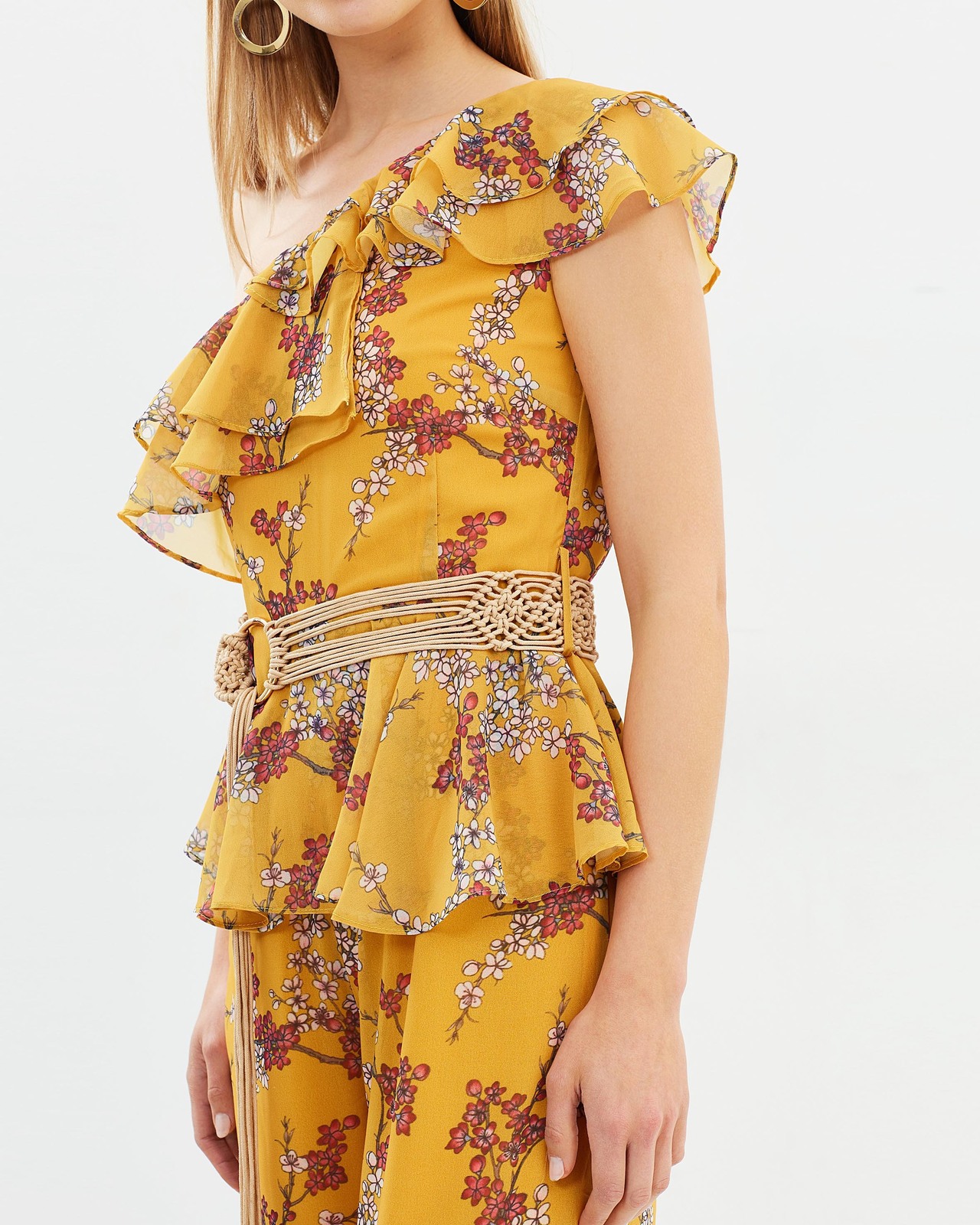 Golden Blossom Jumspsuit