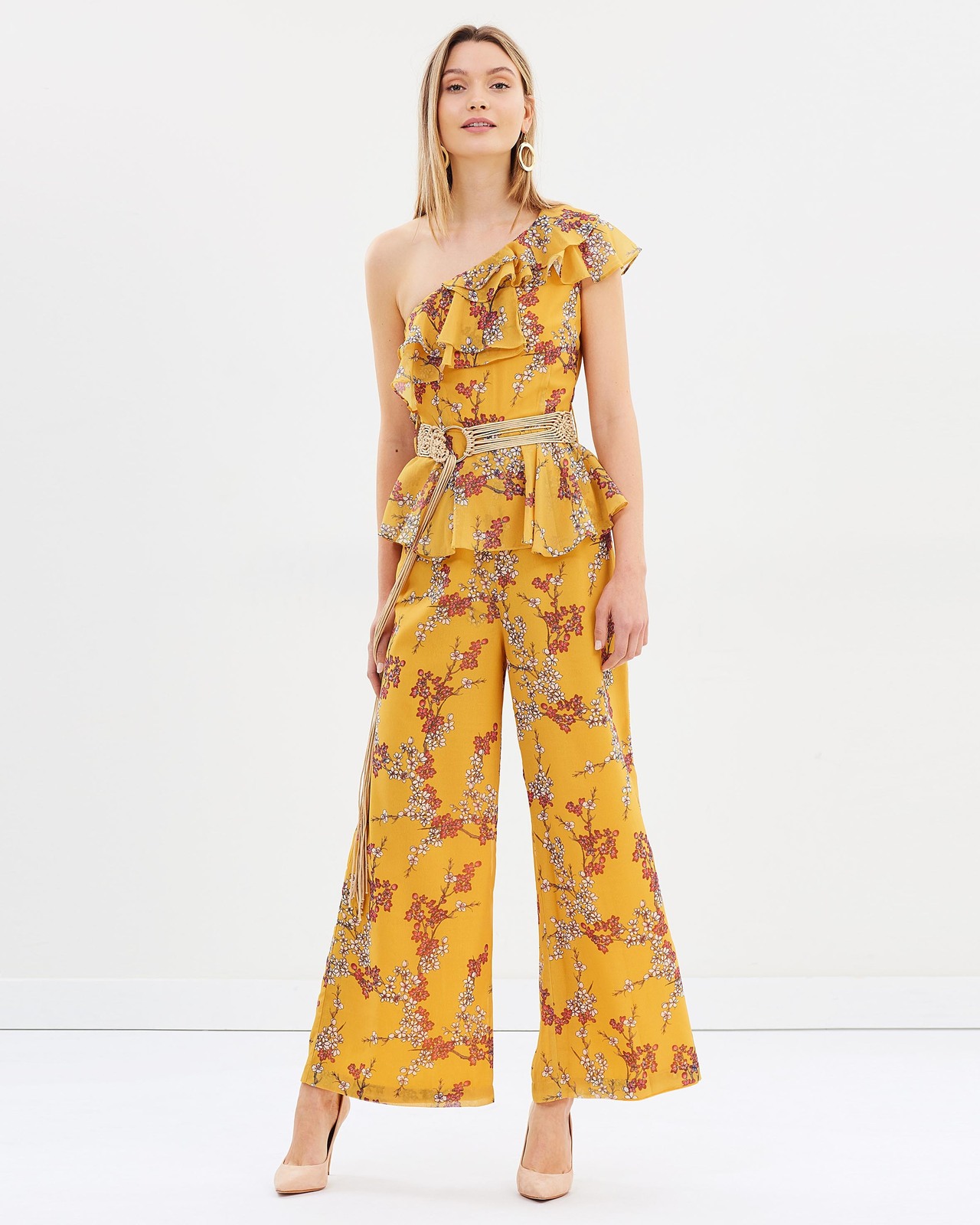 Golden Blossom Jumspsuit