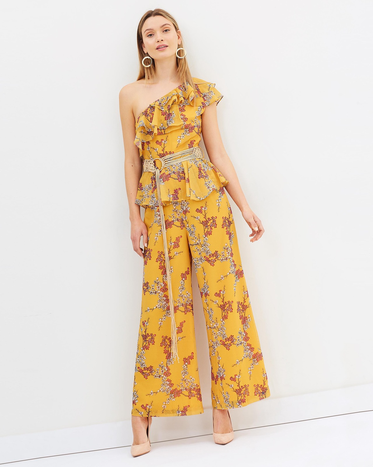 Golden Blossom Jumspsuit