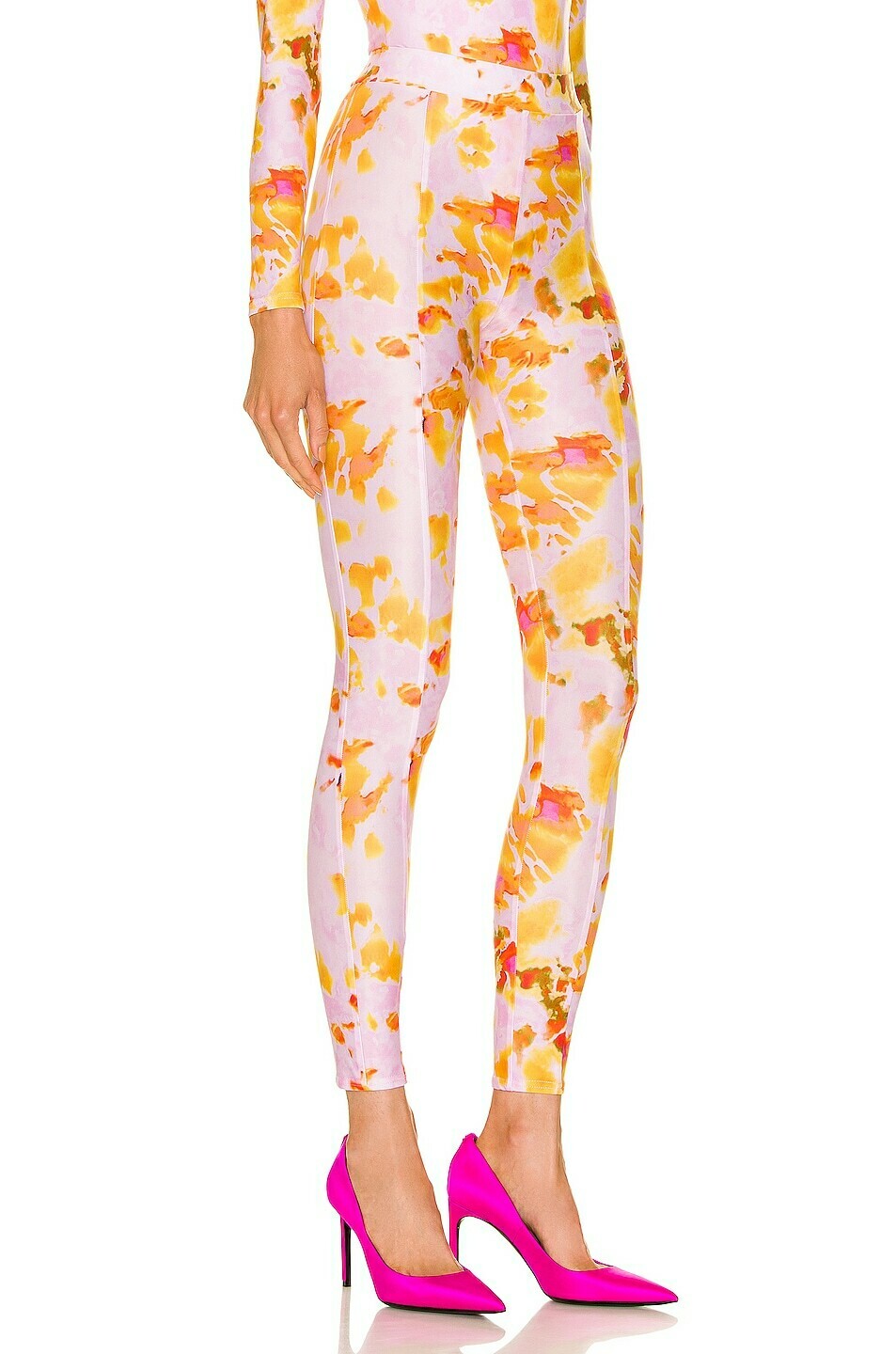 【Alex Perry】 Leighton high-riseレギンス Alex Perry Alex Perry Leighton Legging in Tie Dye Print