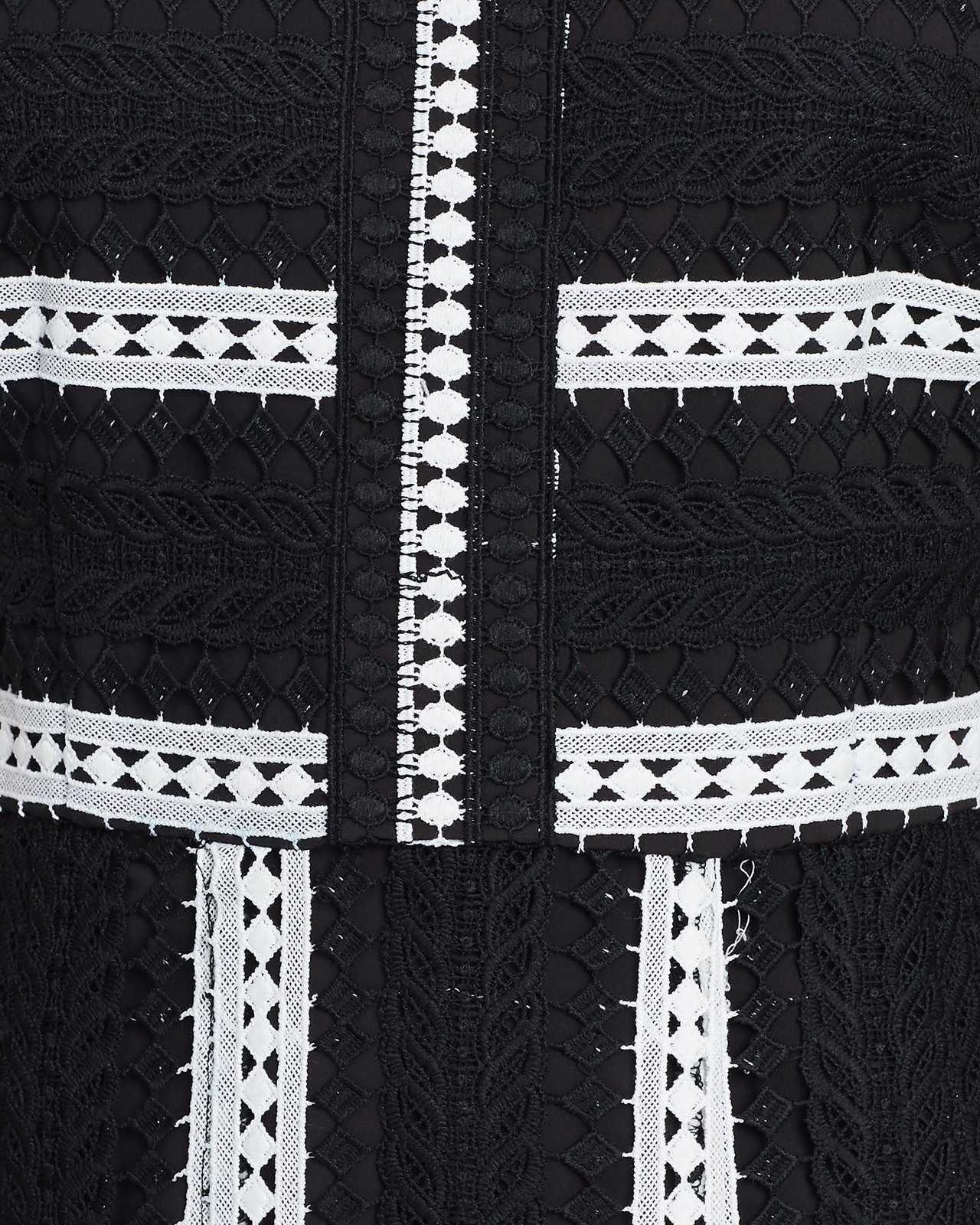 Calypso High Neck Lace Dress