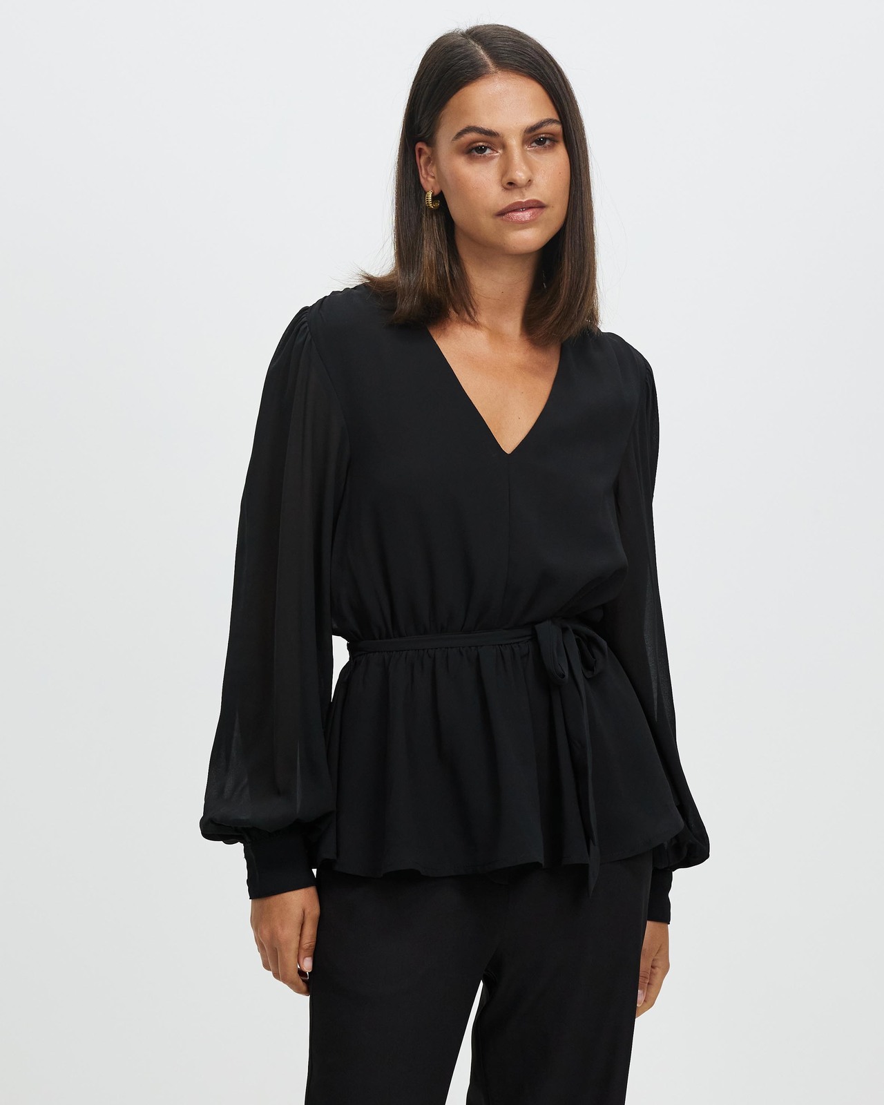 Brielle V Neck Blouse