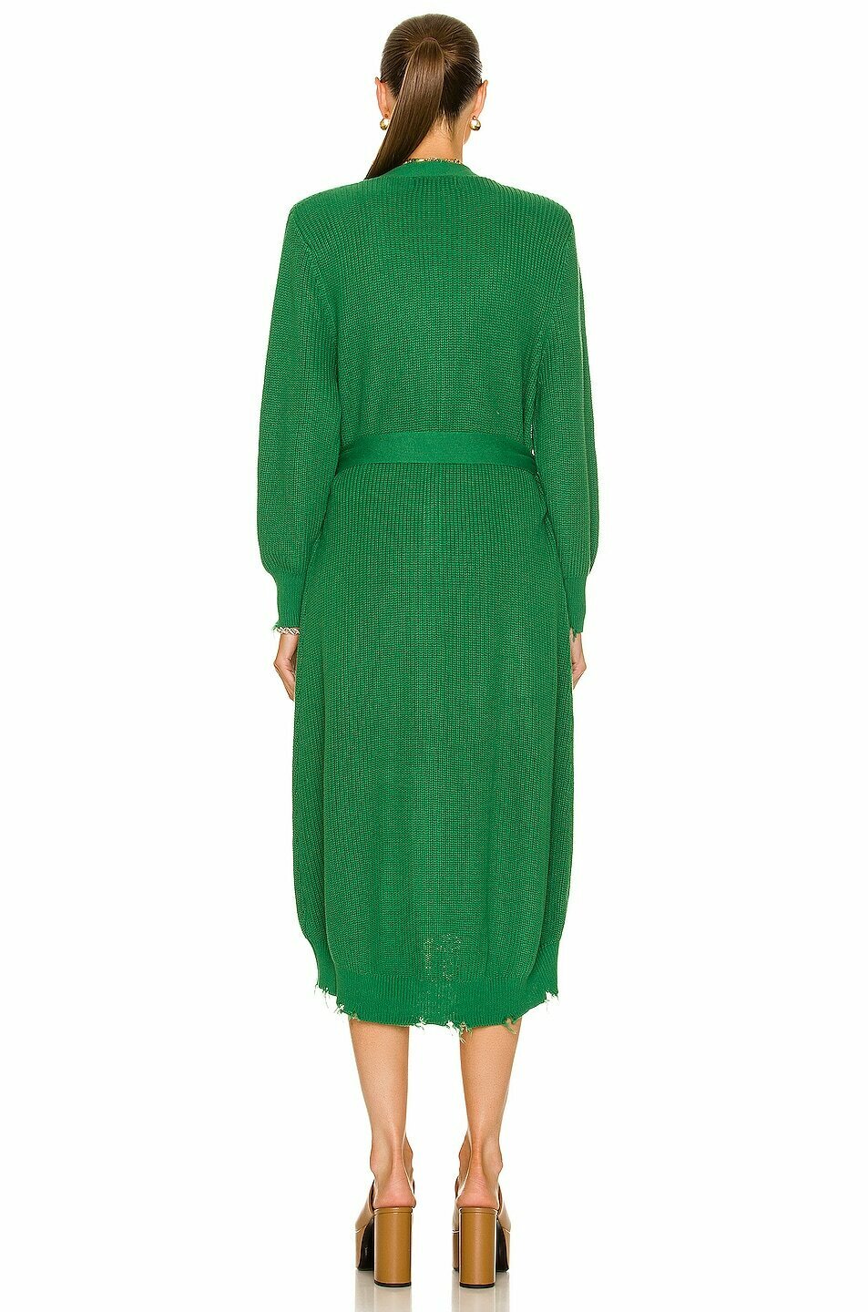 amazon green sweater dress Lovers and Friends Garcelle Sweater Dress in Forest Green