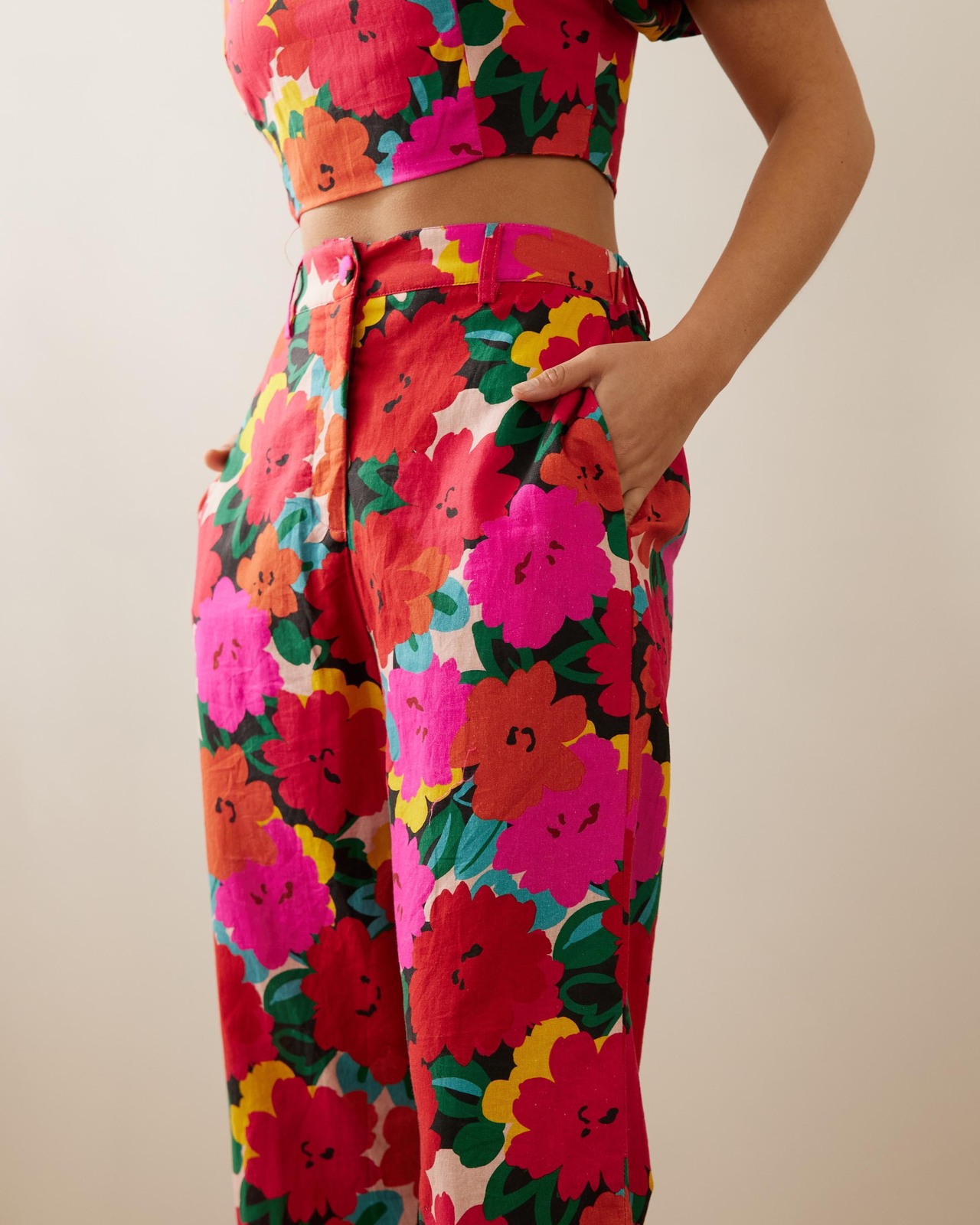 Amaya Linen Blend Pants