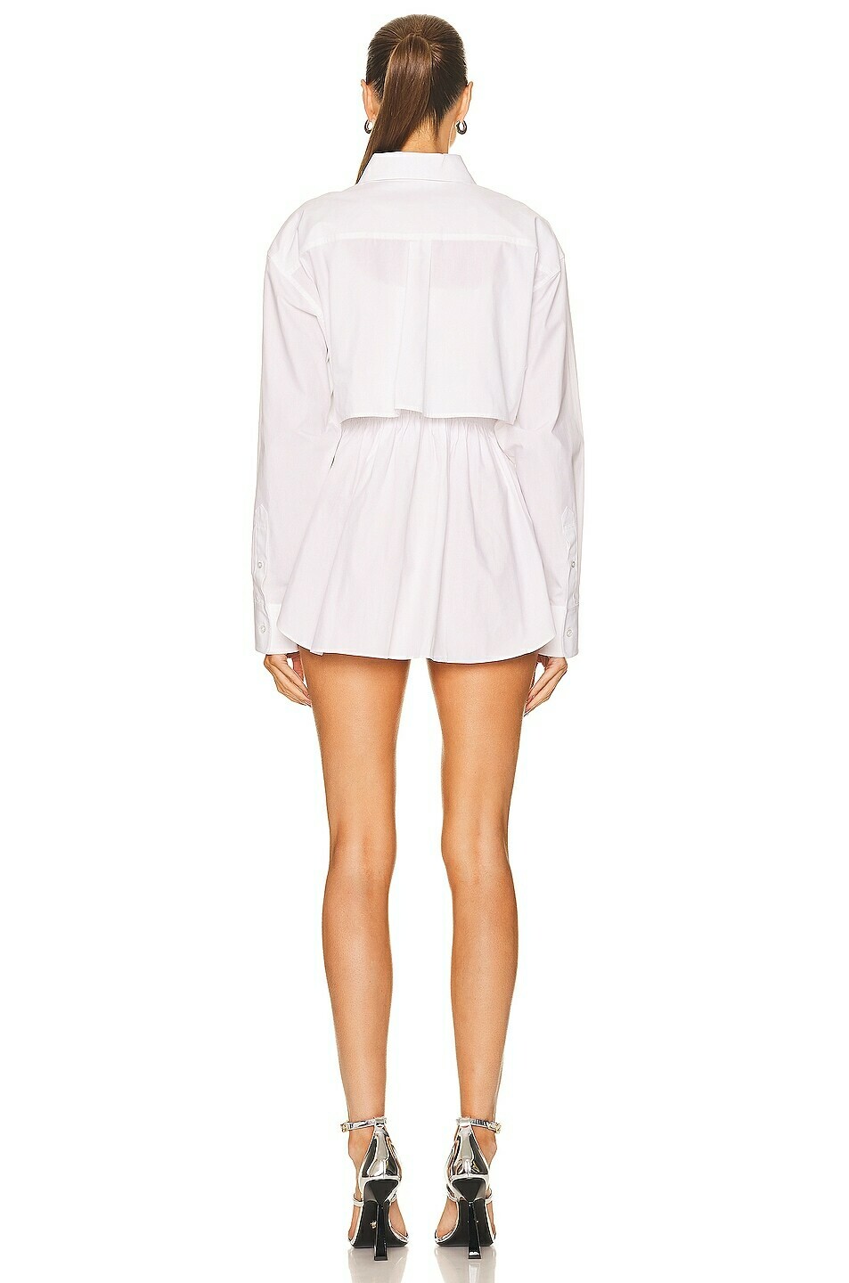 T by Alexander Wang T by Alexander Wang Smocked Cami Dress with Cropped Shirt in W... - AirRobe T by Alexander Wang T by Alexander Wang Smocked Cami Dress with Cropped Shirt in W... - AirRobe