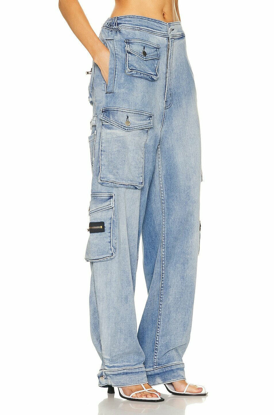 EB Denim EB Denim Cargo Pants in Rain Wash AirRobe