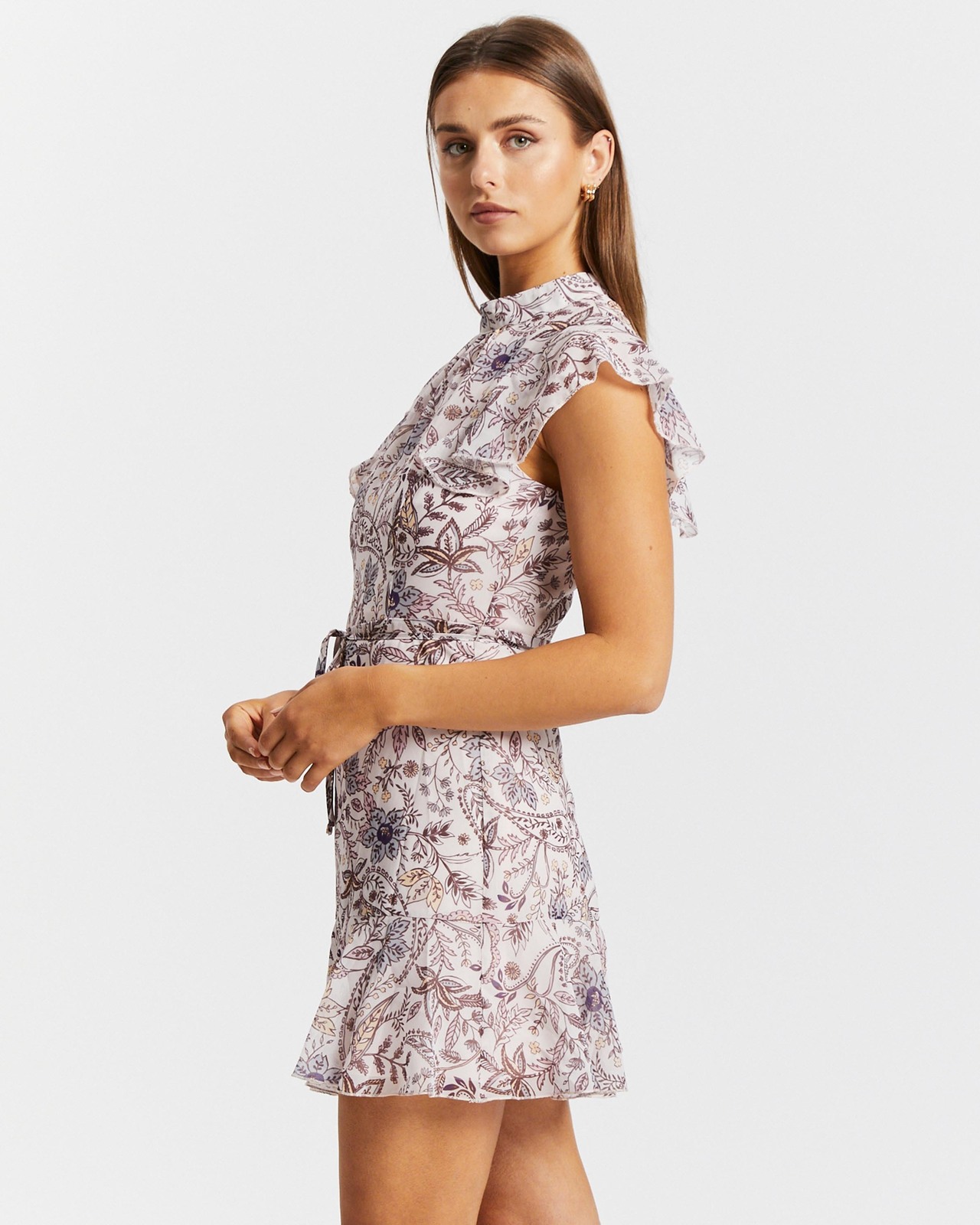 Annie Ruffle Mini Dress