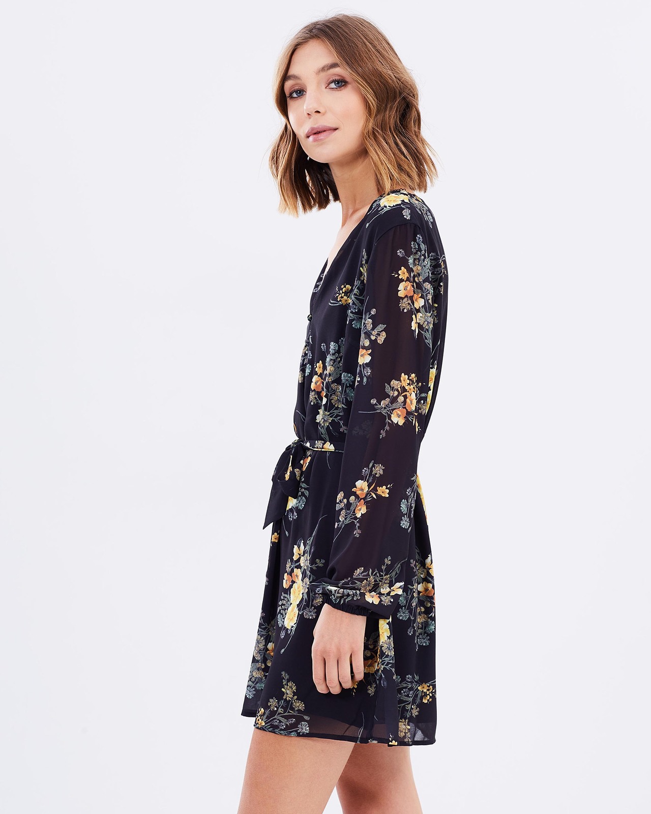Bouquet Smock Dress