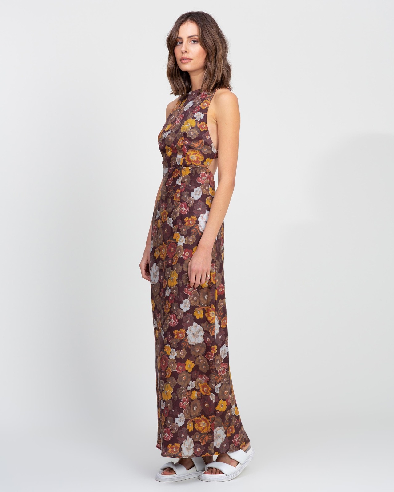Cross Back Maxi Dress