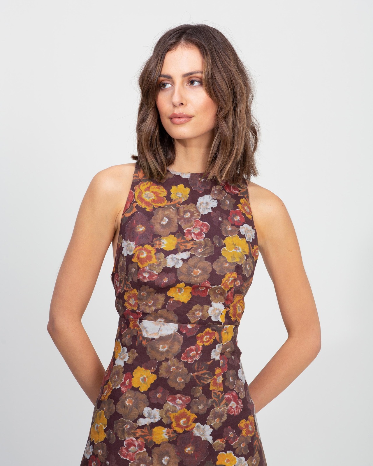 Cross Back Maxi Dress