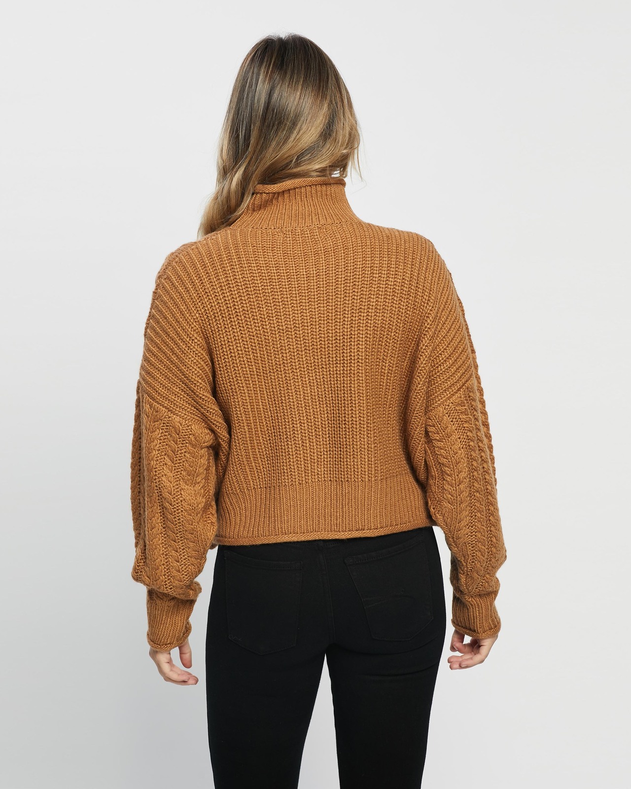 Holly Cable Wool Blend Jumper