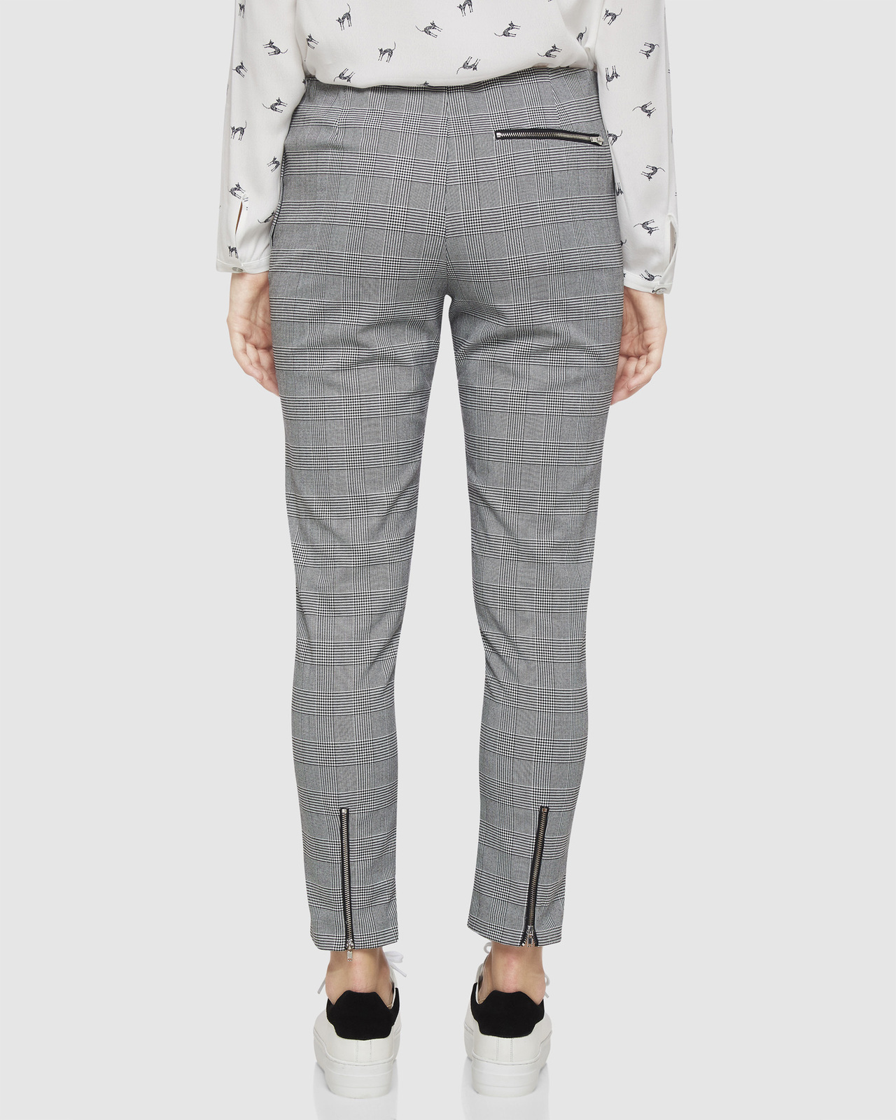 Jackie Check Pants