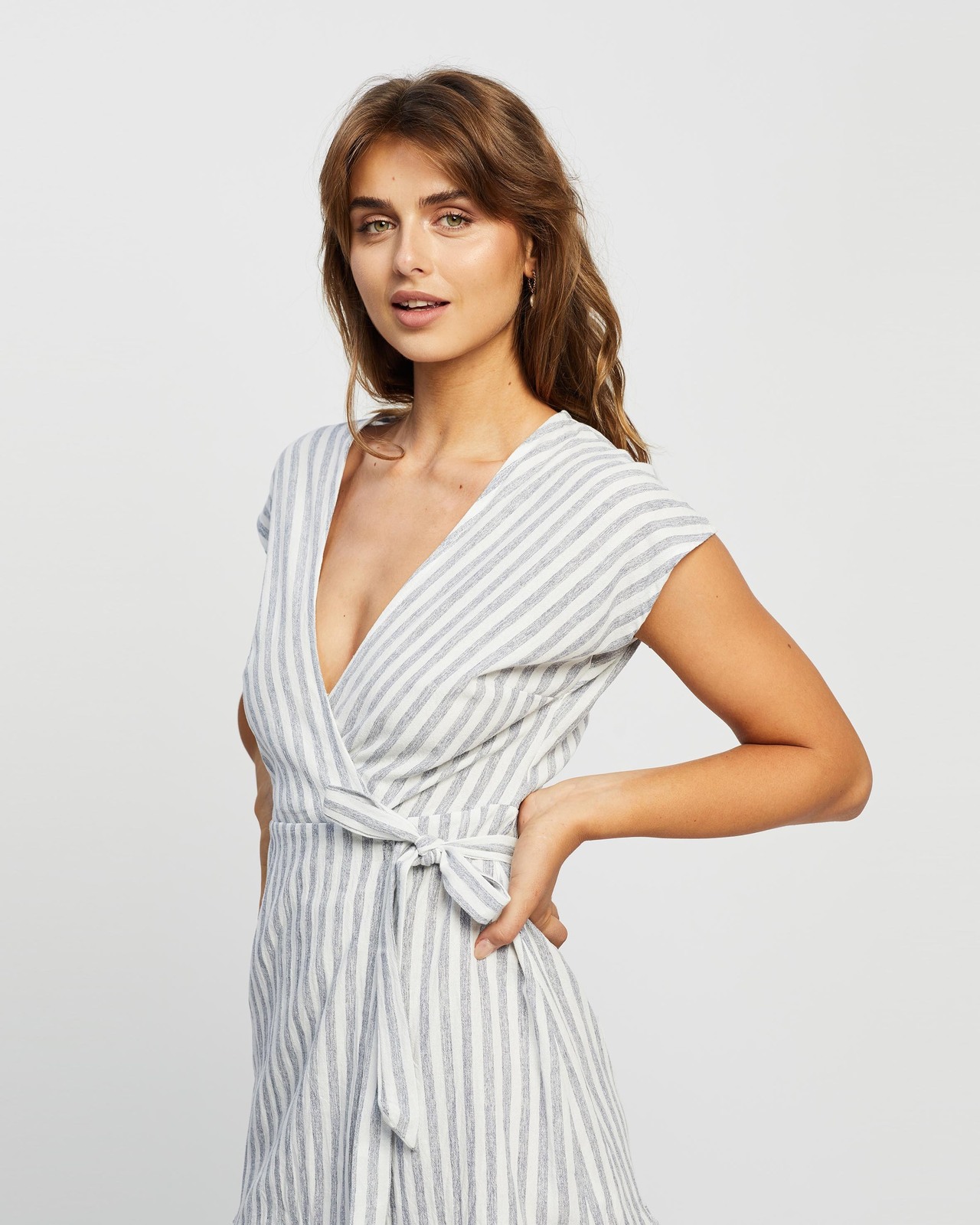 Benedetta Linen Blend Mini Dress