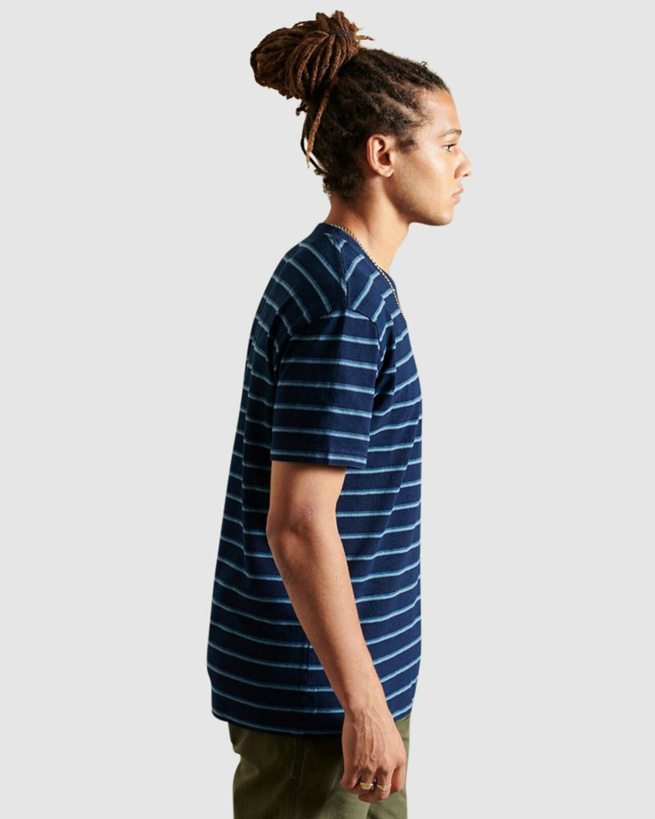 Striped Workwear Pocket Tee
