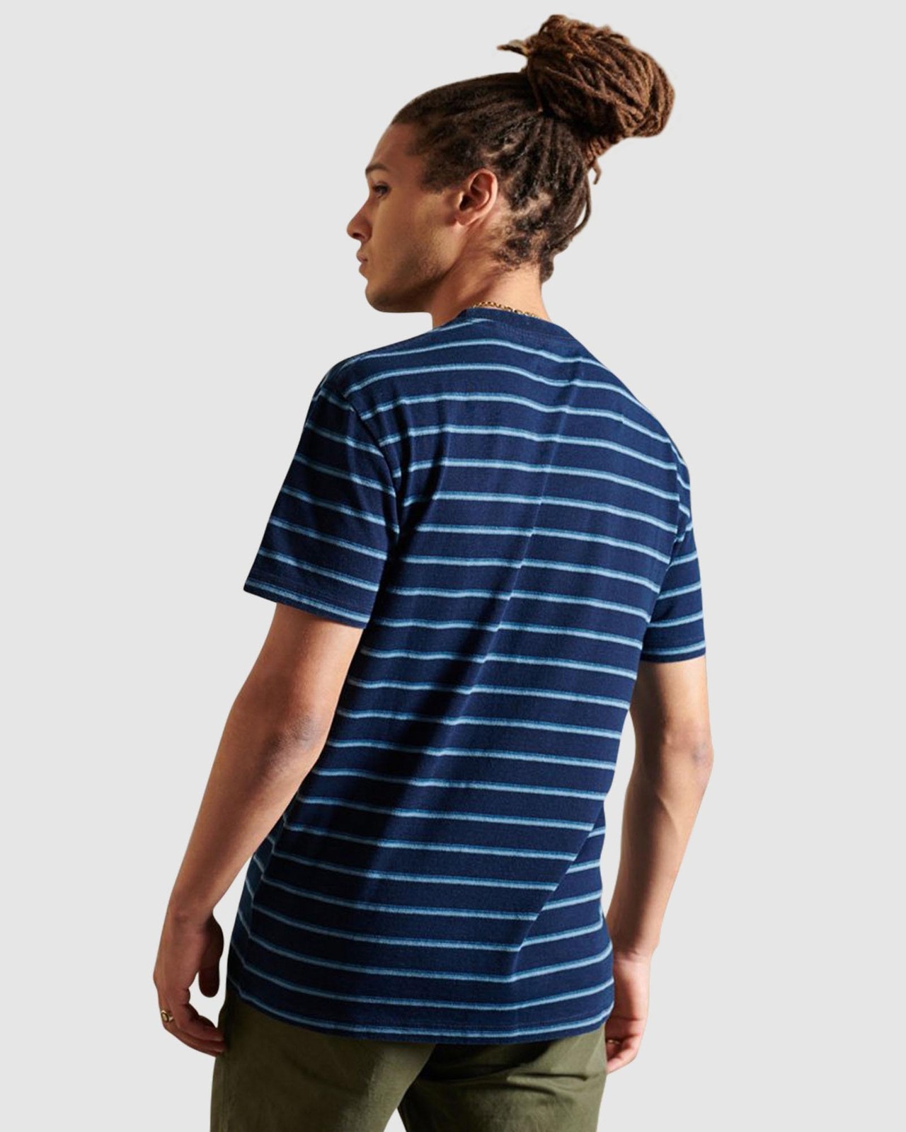 Striped Workwear Pocket Tee
