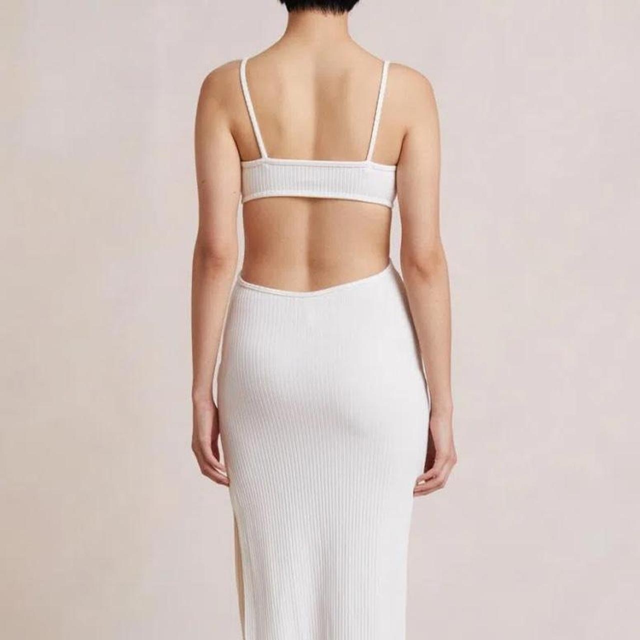 Selene V Maxi Dress Ivory