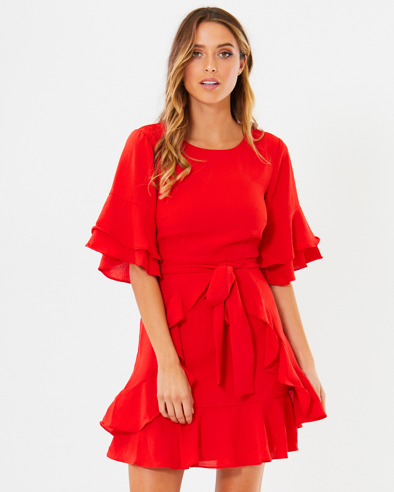 Cecilia Ruffle Dress
