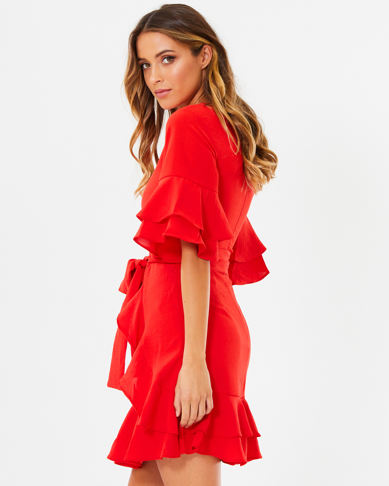 Cecilia Ruffle Dress